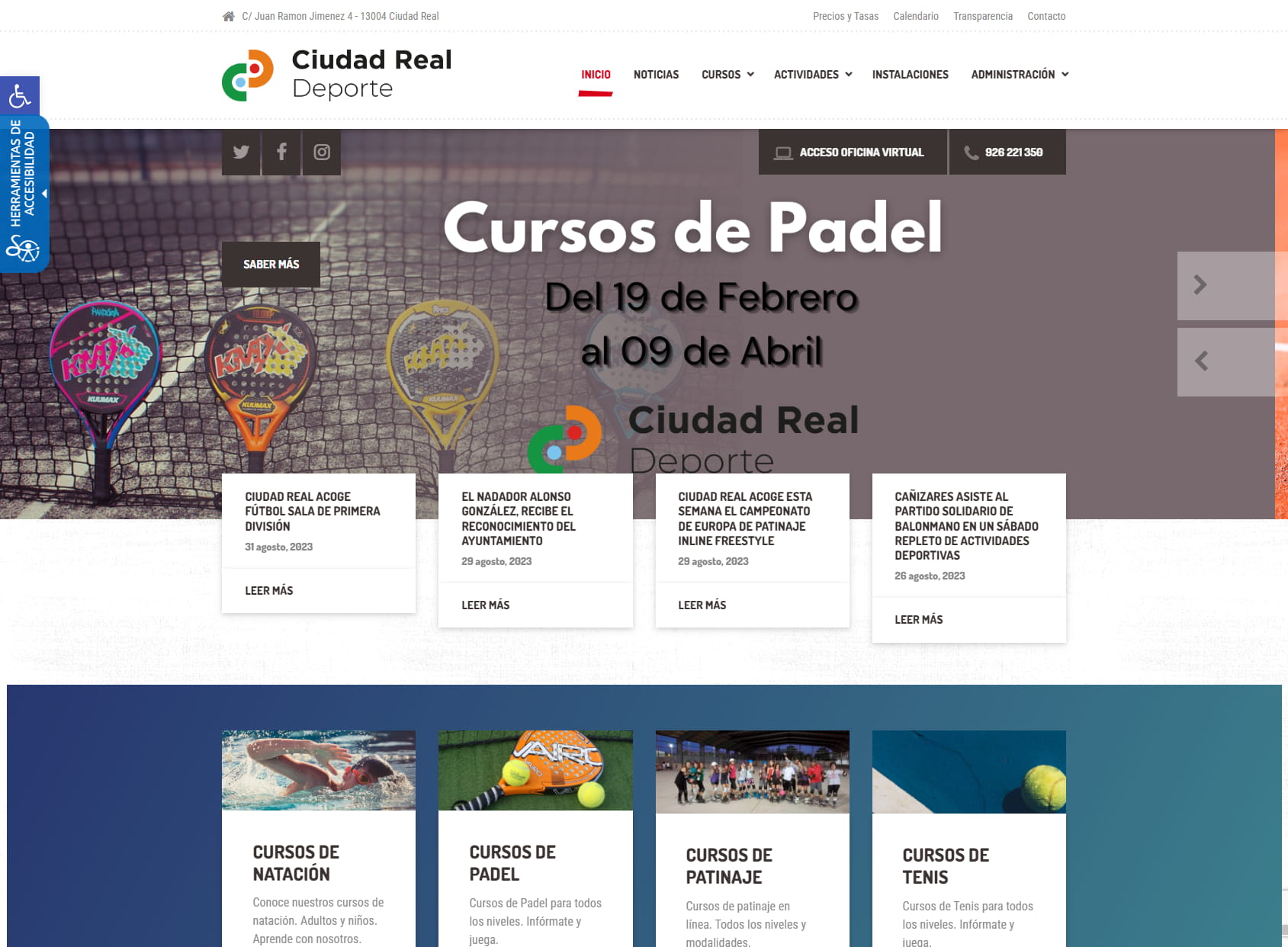 Ciudad Real Deporte - Patronato Municipal de Deportes de Ciudad Real