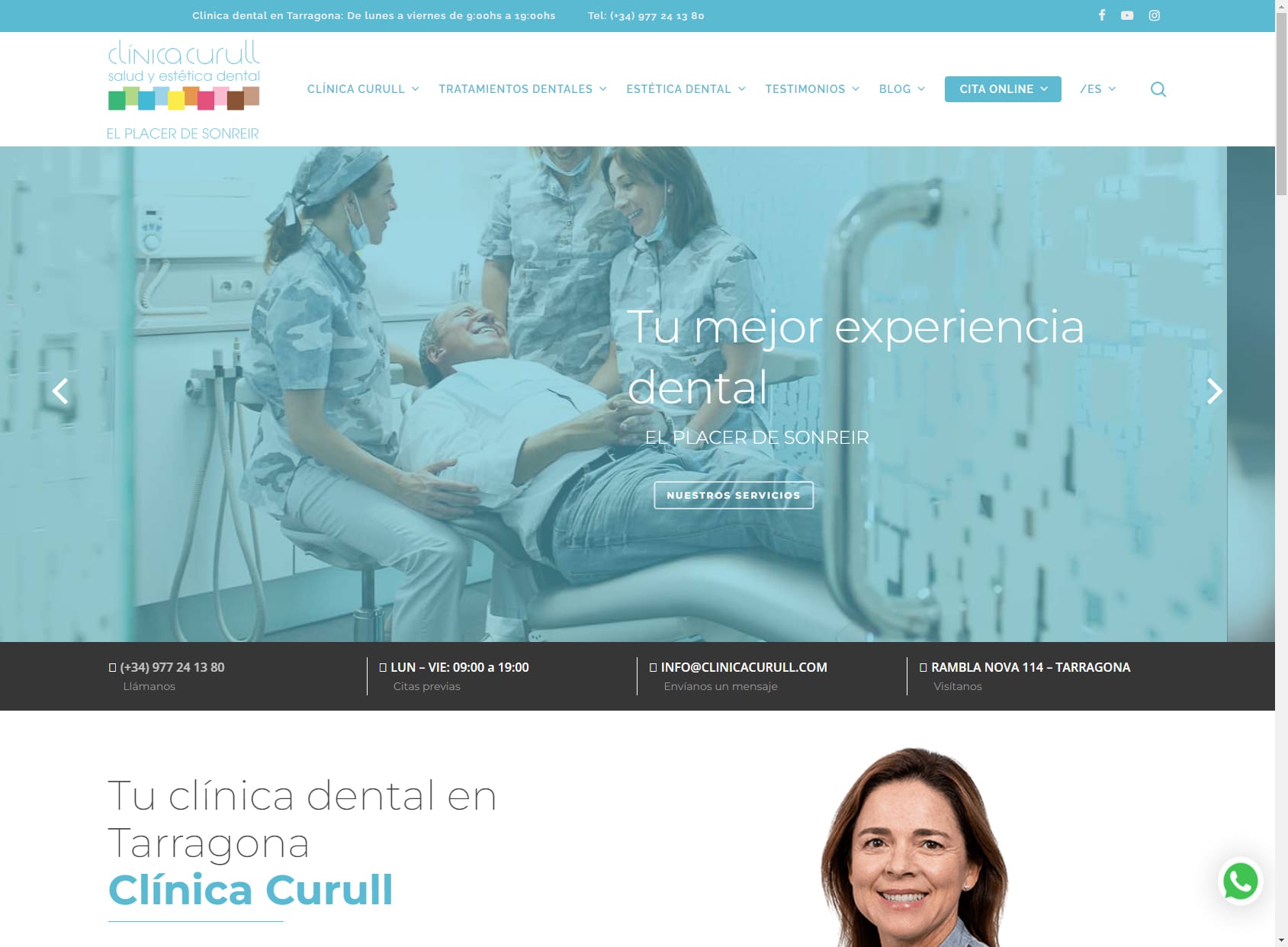 CLÍNICA CURULL | Clínica Dental en Tarragona