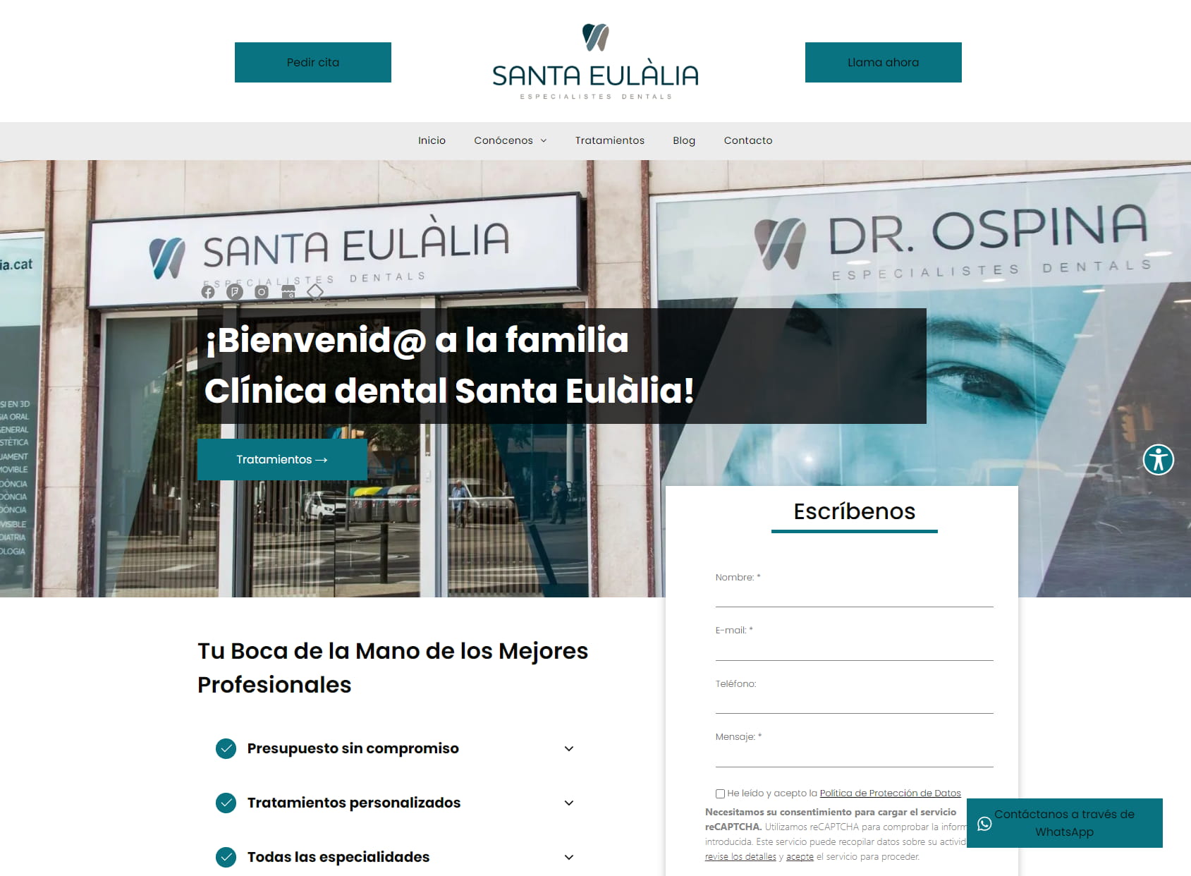 Clínica Dental Santa Eulàlia