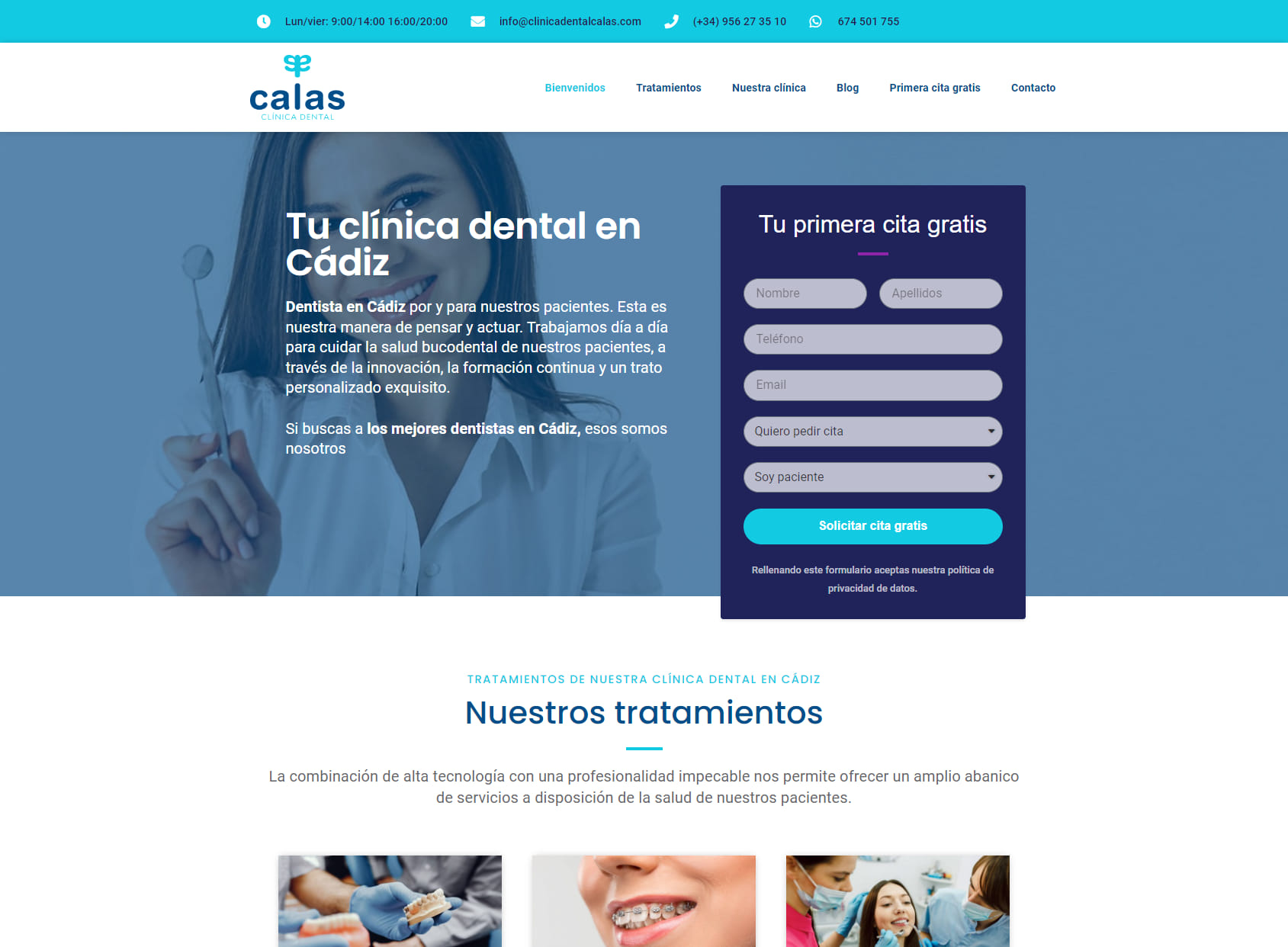 Clínica Dental Calas Cádiz