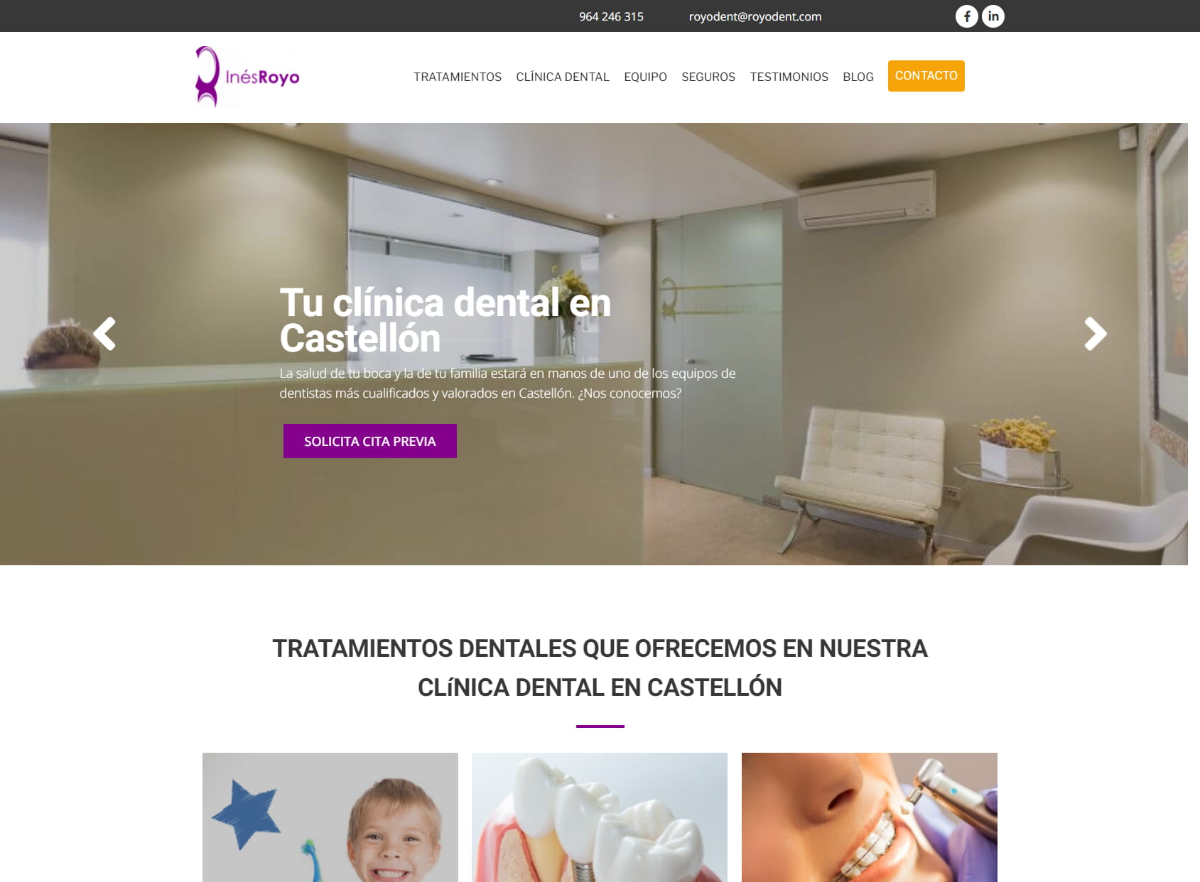 Clínica Dental Inés Royo - Dentista en Castellón