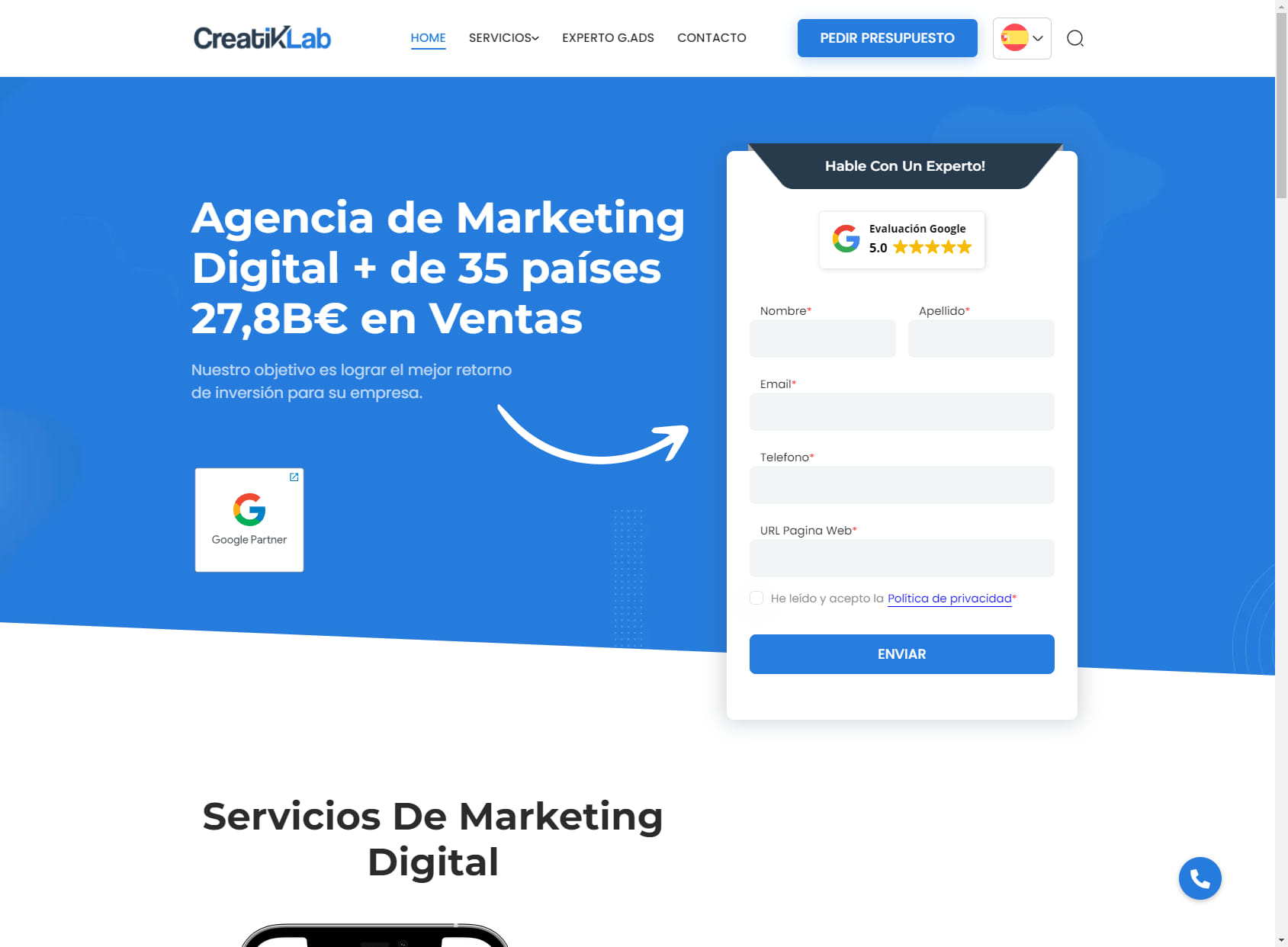 Creatiklab Agencia de Marketing Digital