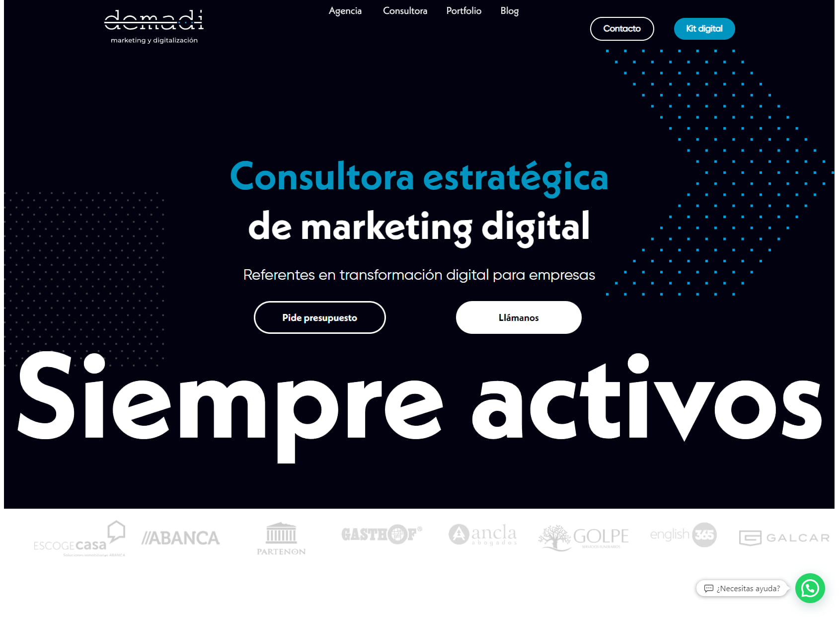 Demadi - Agencia Marketing Digital Coruña | Diseño Web, Diseño Gráfico, Seo, Redes Sociales y Adwords