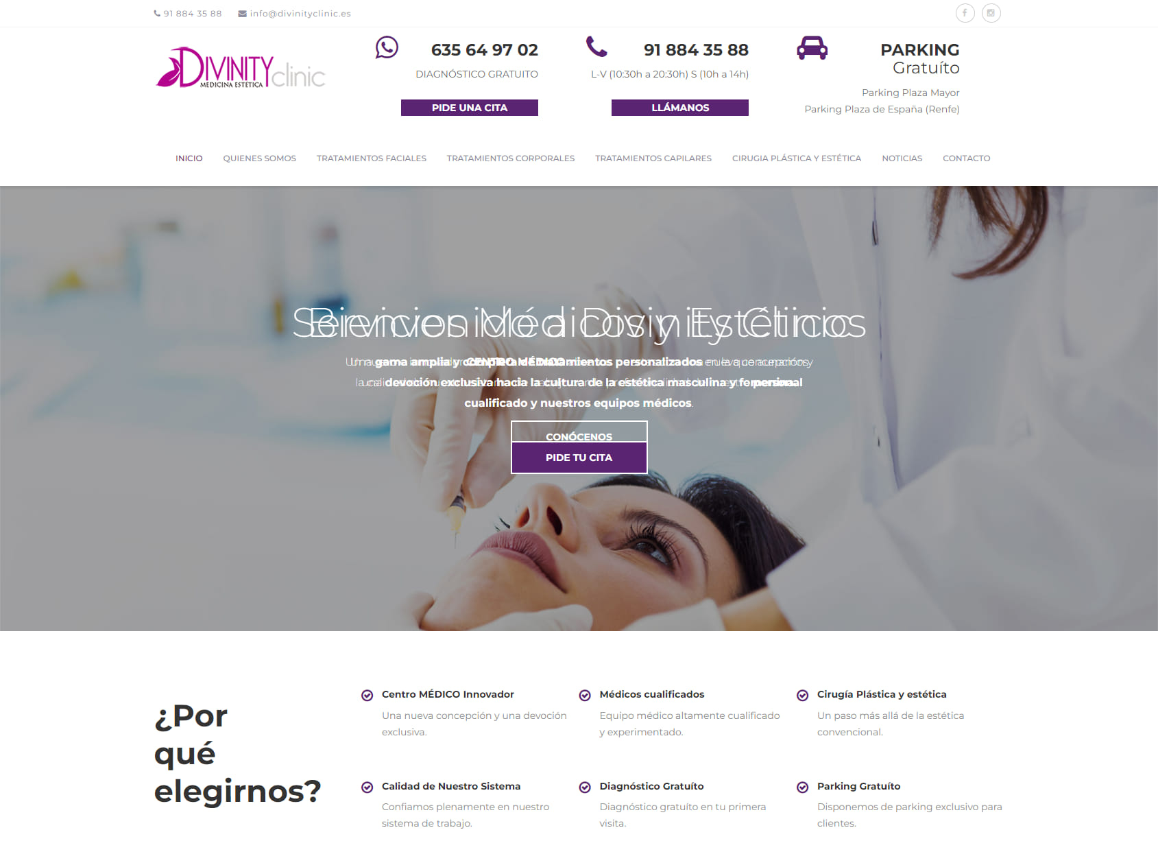 DIVINITY CLINIC - Médico Estética Facial y Corporal