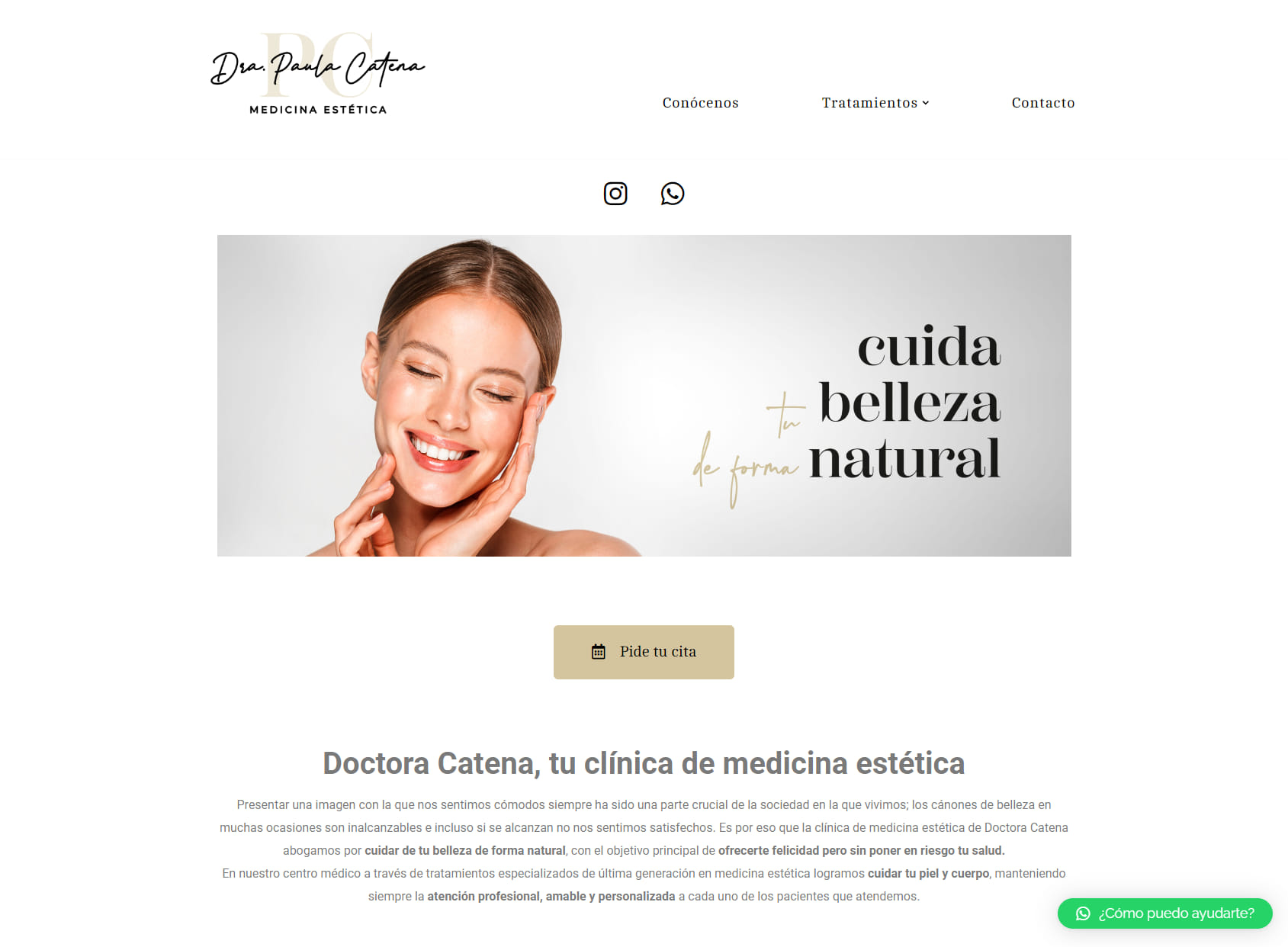 Doctora Paula Catena Medicina Estética