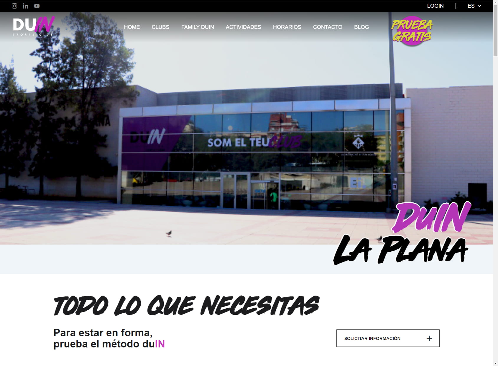 DUIN CEM La Plana | Centro deportivo en Esplugues de Llobregat