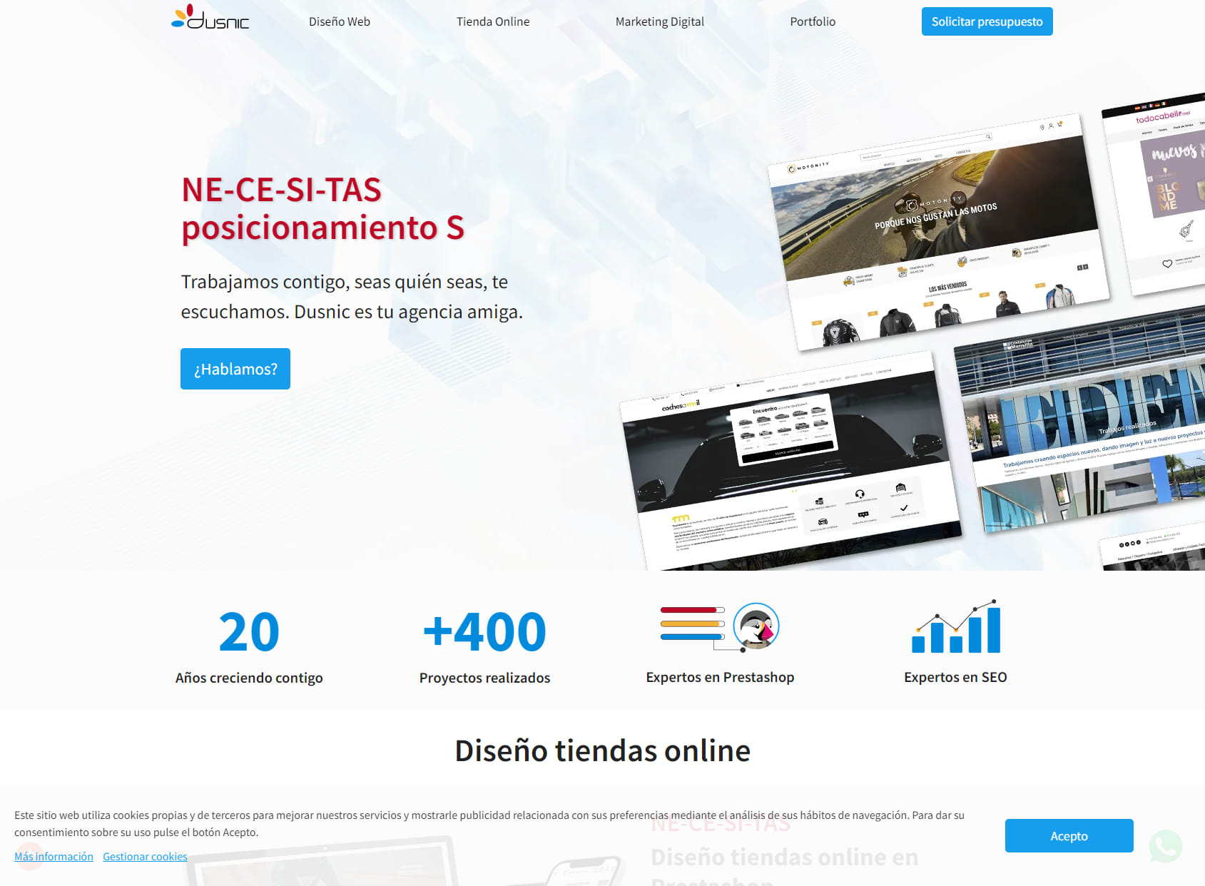 Dusnic - Agencia de Desarrollo Web y Marketing Digital