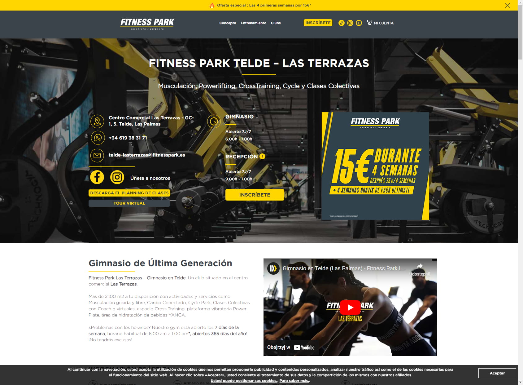 Fitness Park Telde - Las Terrazas