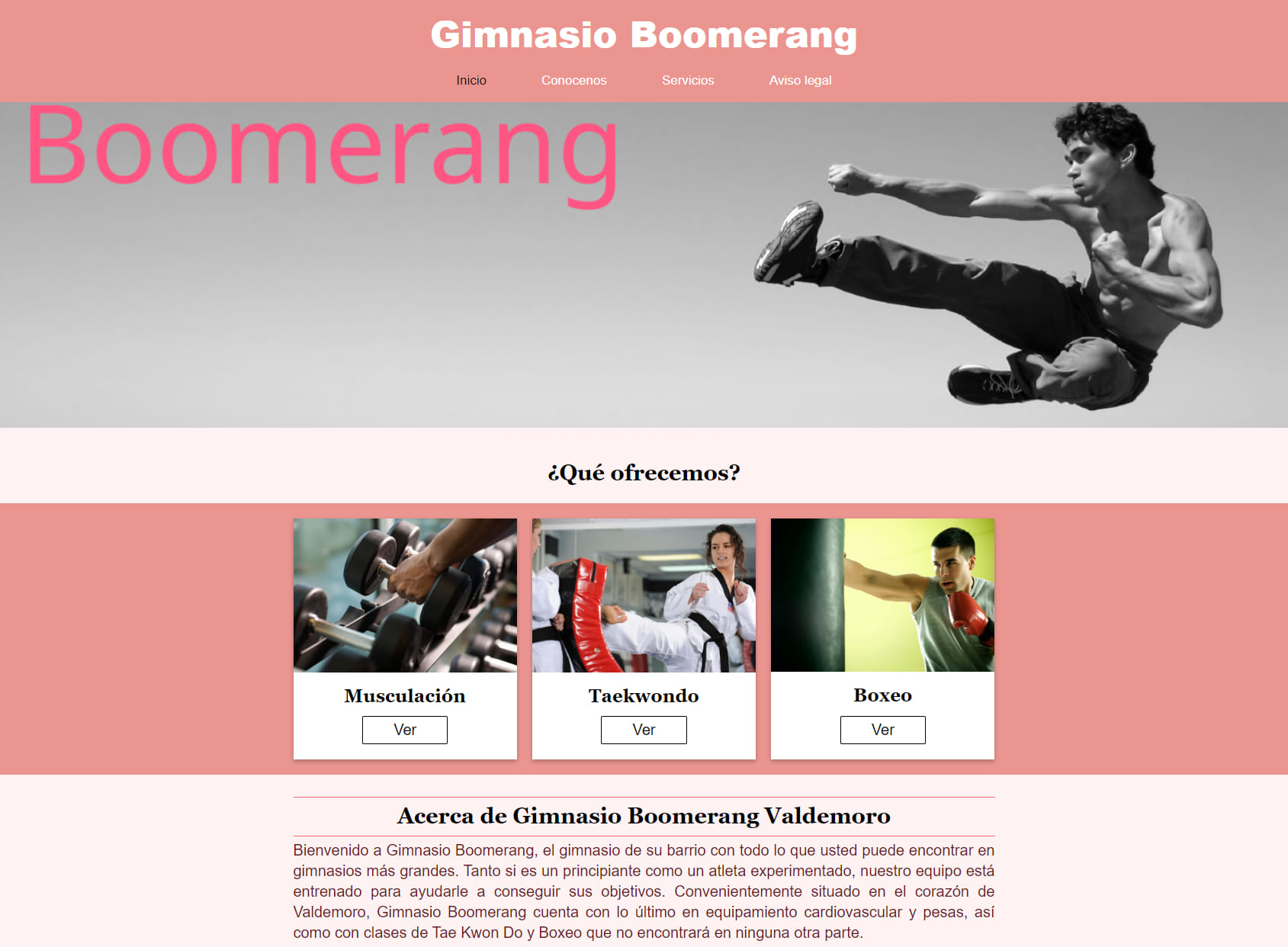 Gimnasio Boomerang