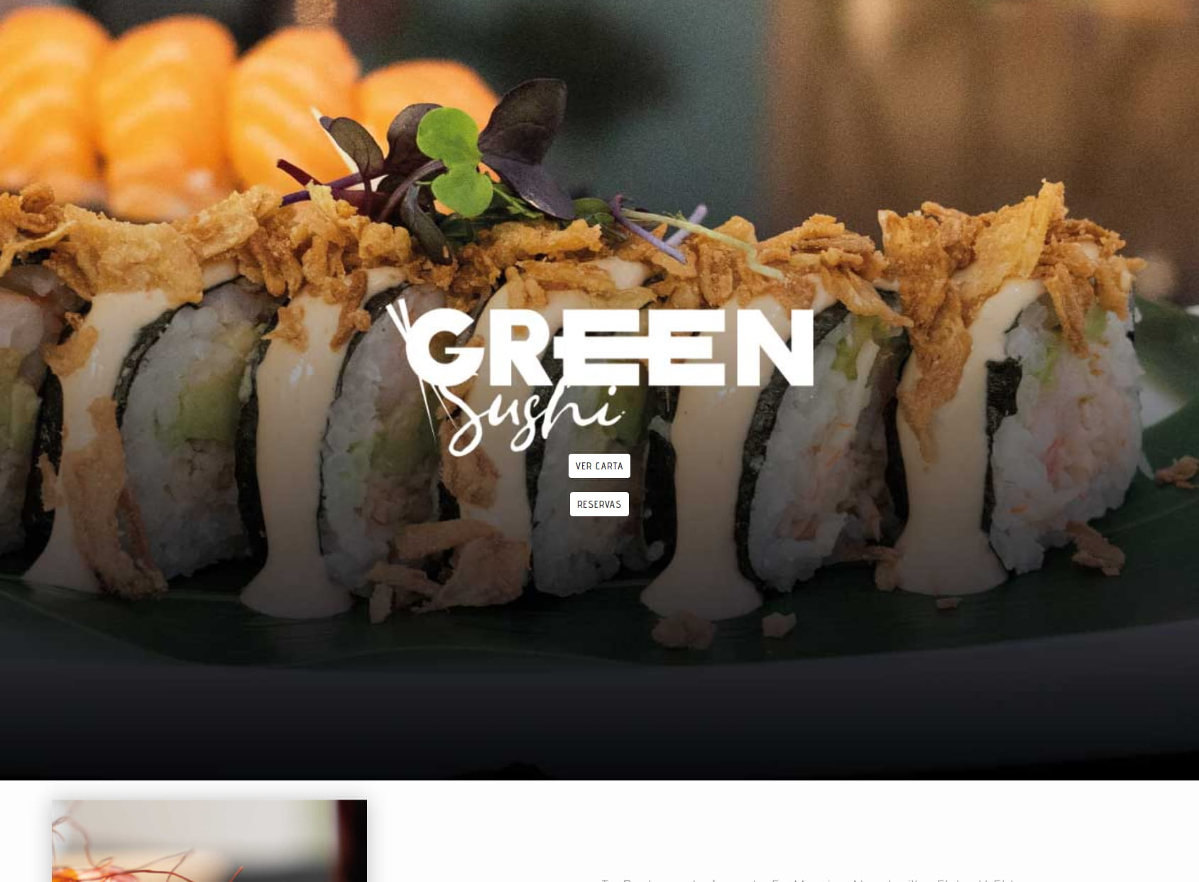 Green sushi