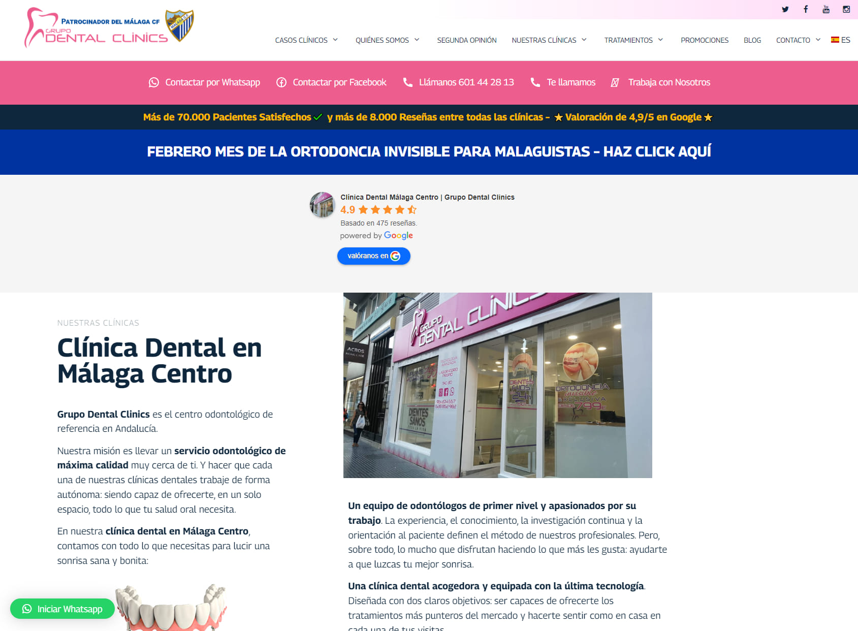 Clínica Dental Málaga Centro | Grupo Dental Clinics