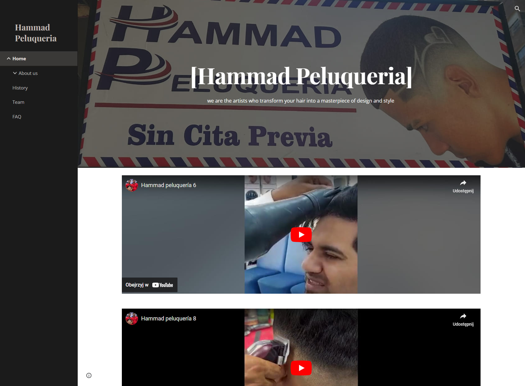 Hammad peluquería