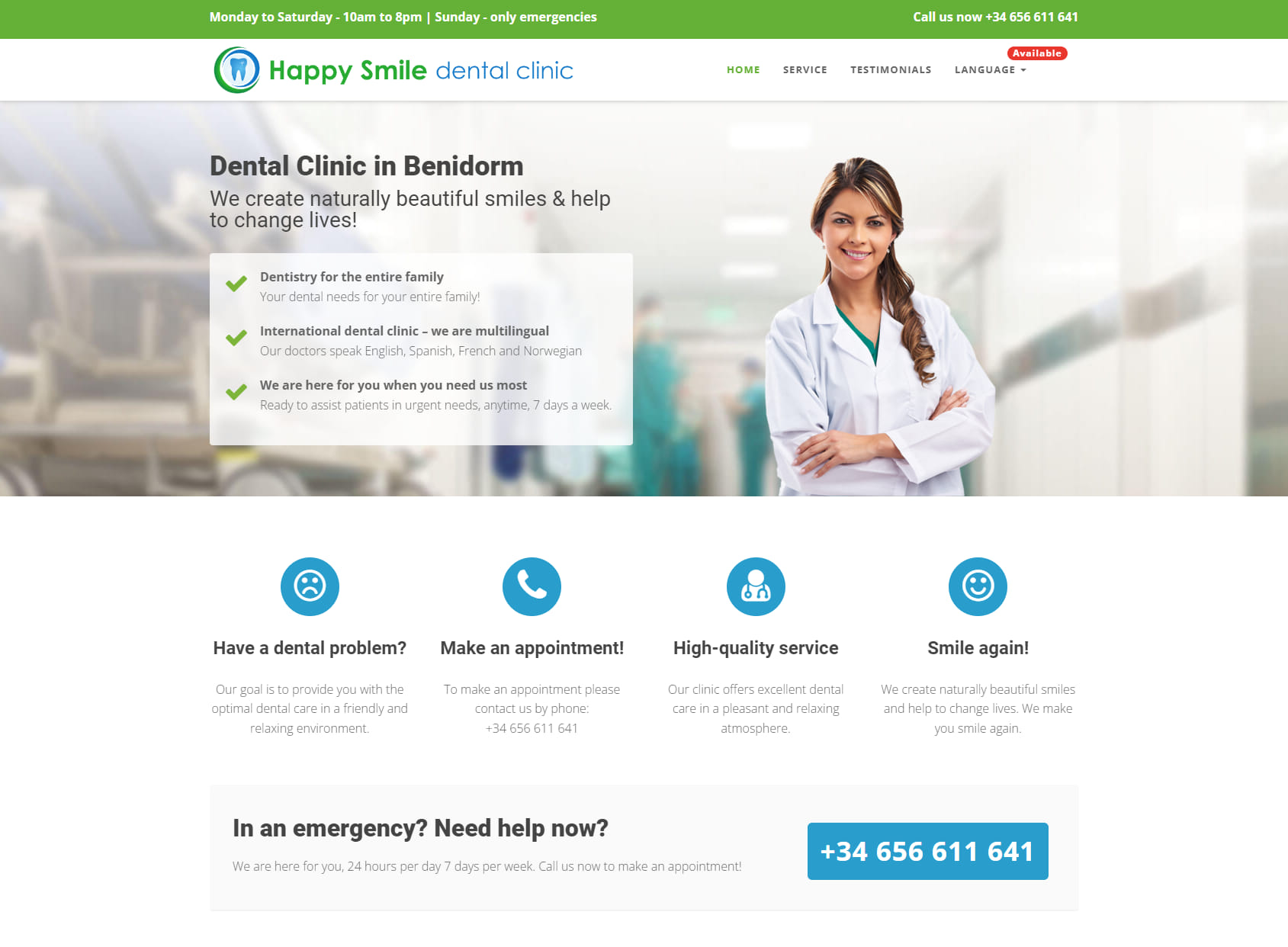 Happy Smile Dental Clinic Benidorm