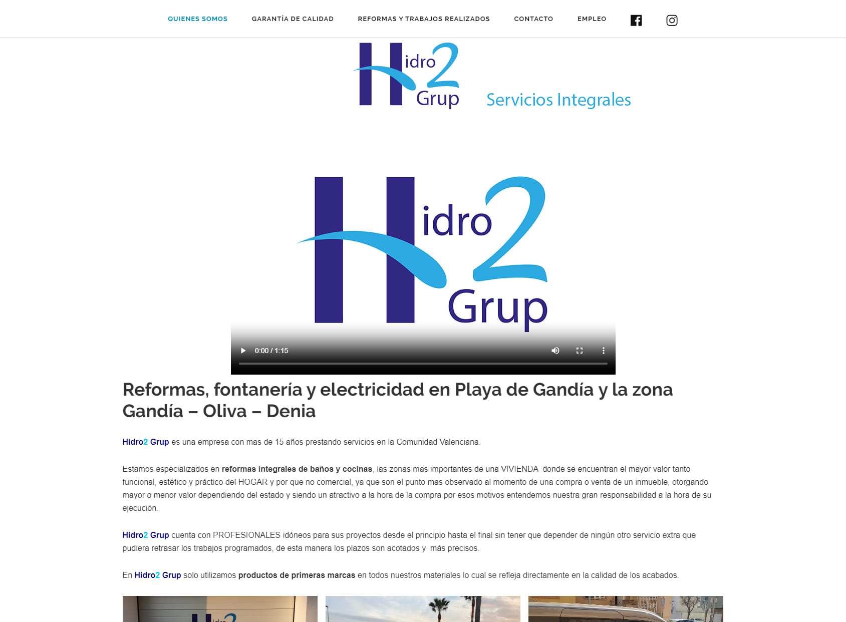Hidro2 Grup - Reformas integrales