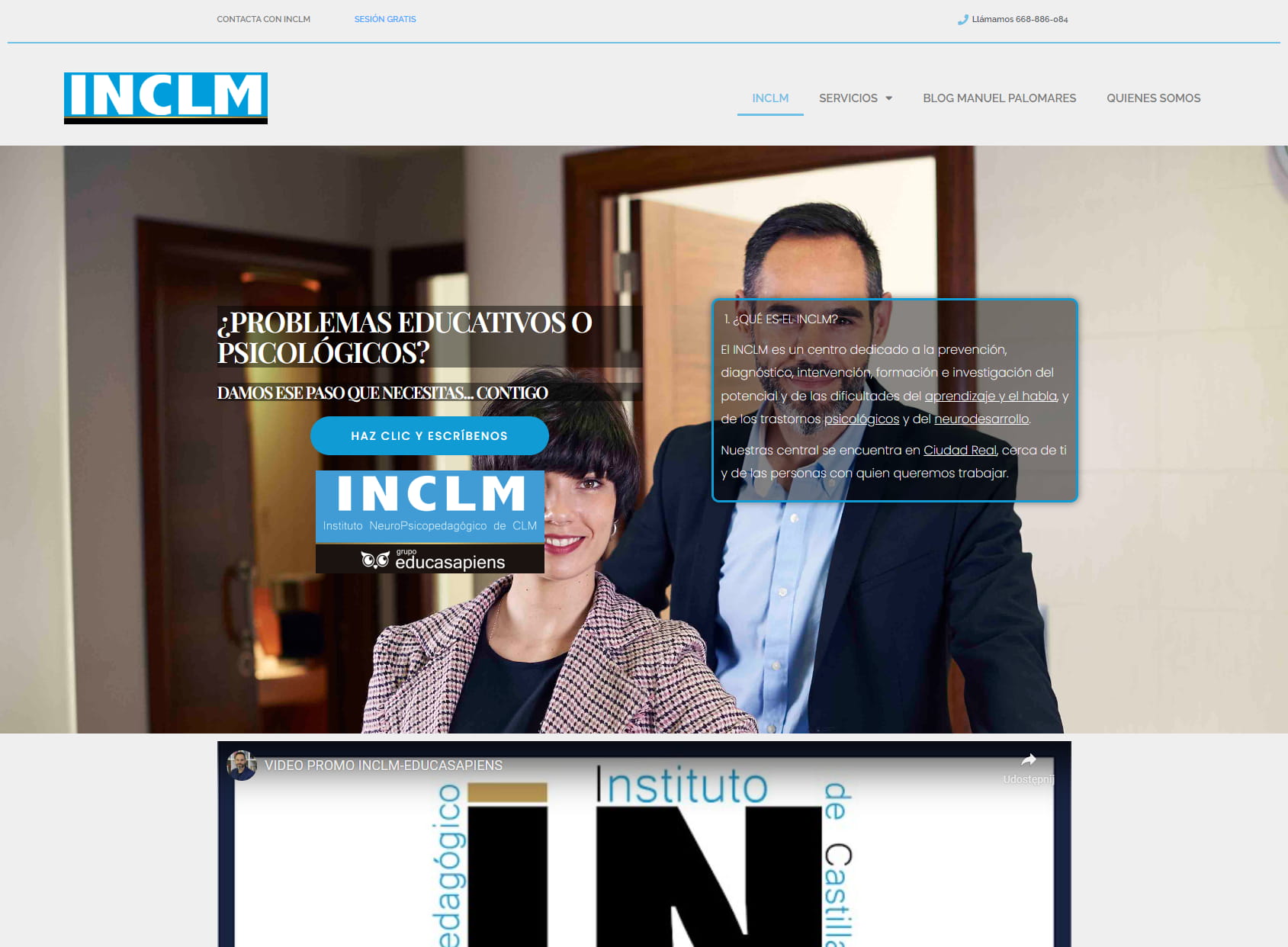 INCLM - Instituto Neuropsicopedagógico de Castilla-La Mancha