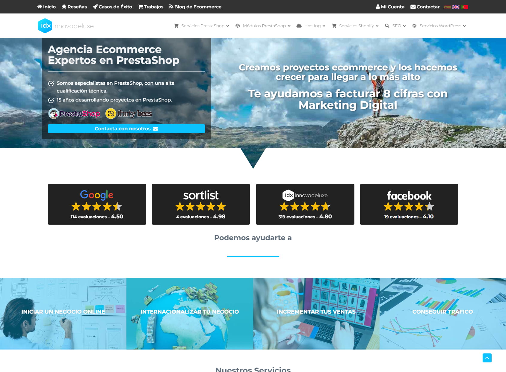 IDX Innovadeluxe - Agencia Marketing Digital   / Ecommerce