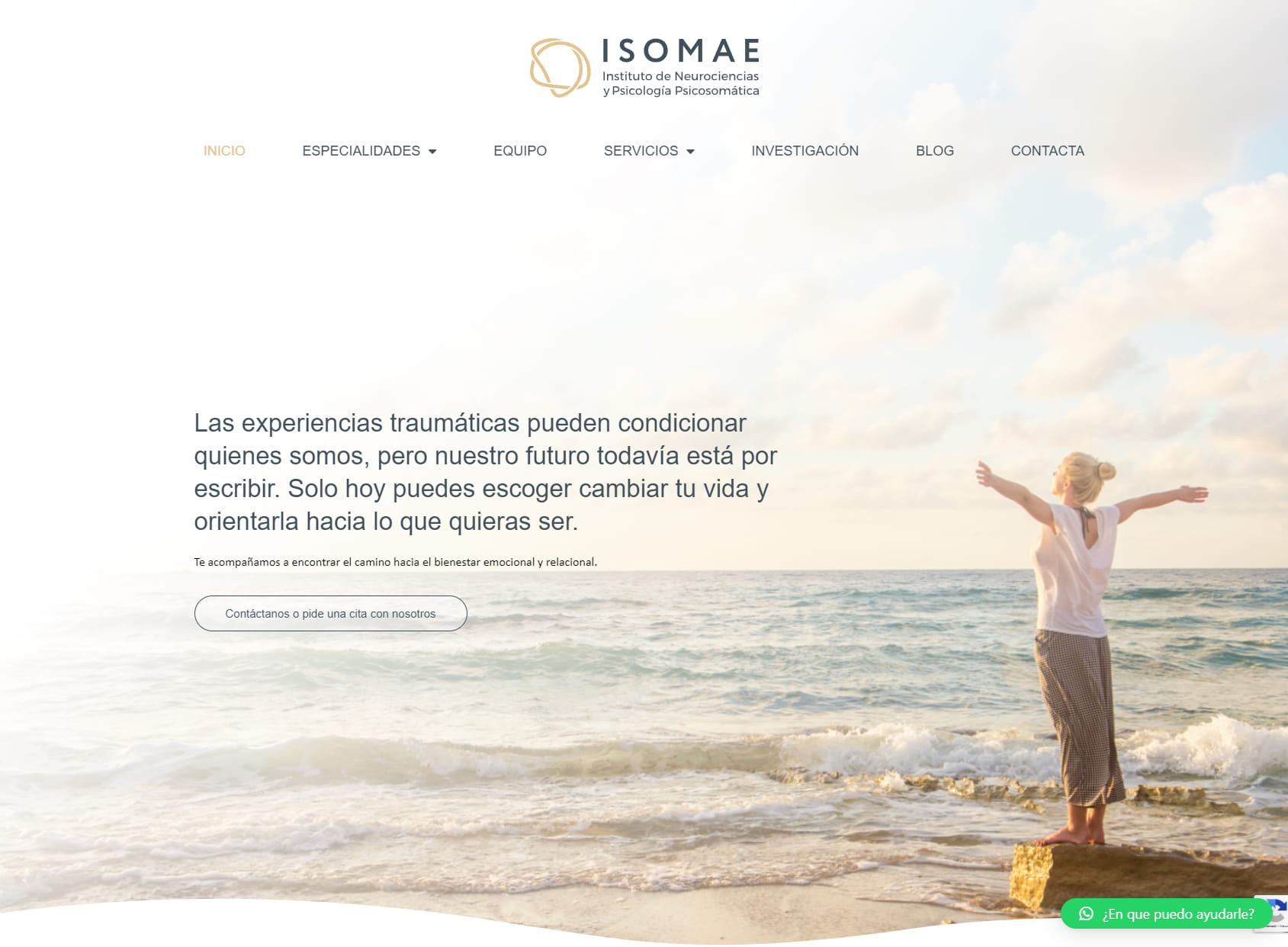 ISOMAE | Centro de psicología especializado en trauma psicológico, adicciones, ansiedad y depresión