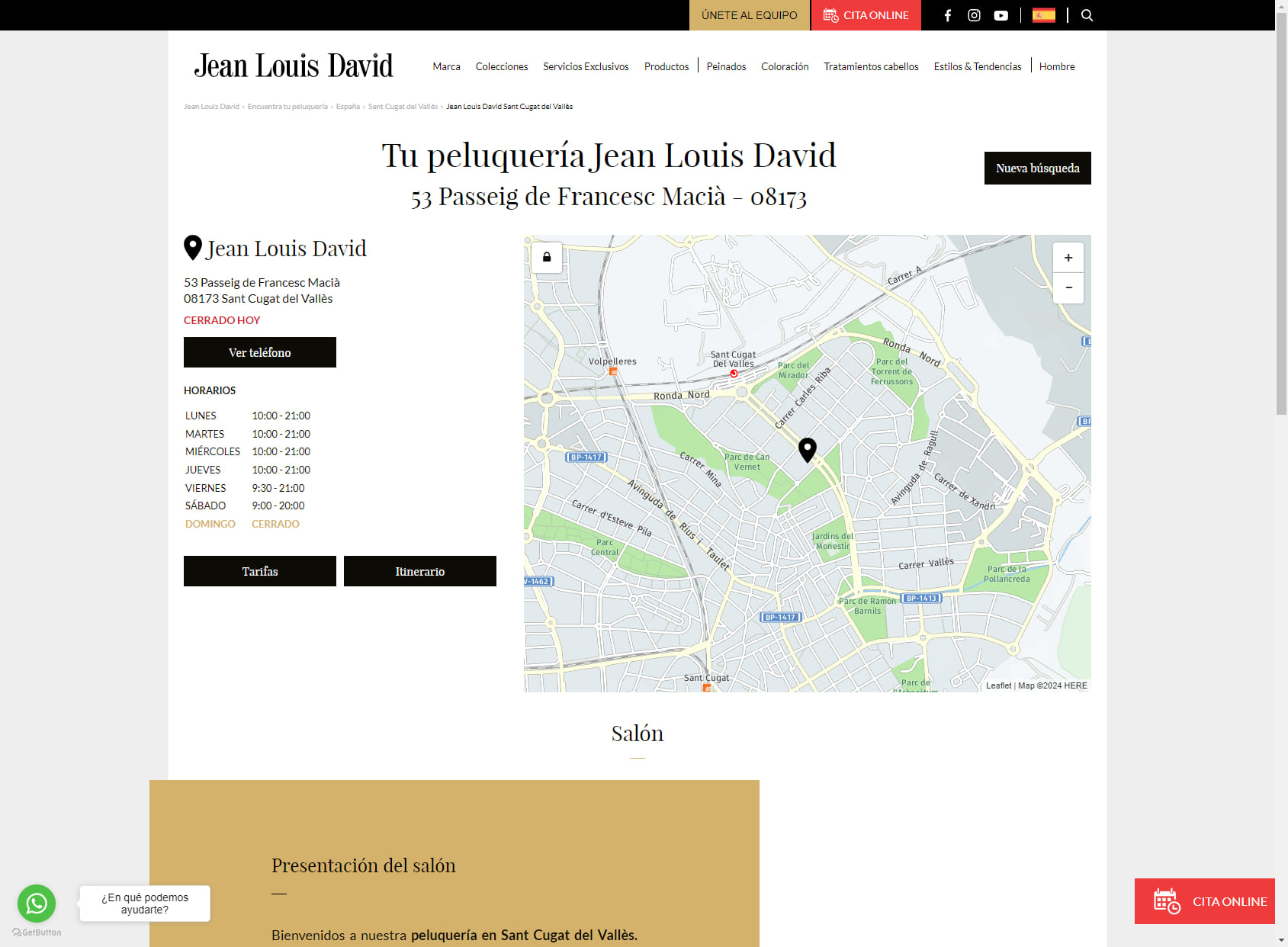 Jean Louis David – Sant Cugat