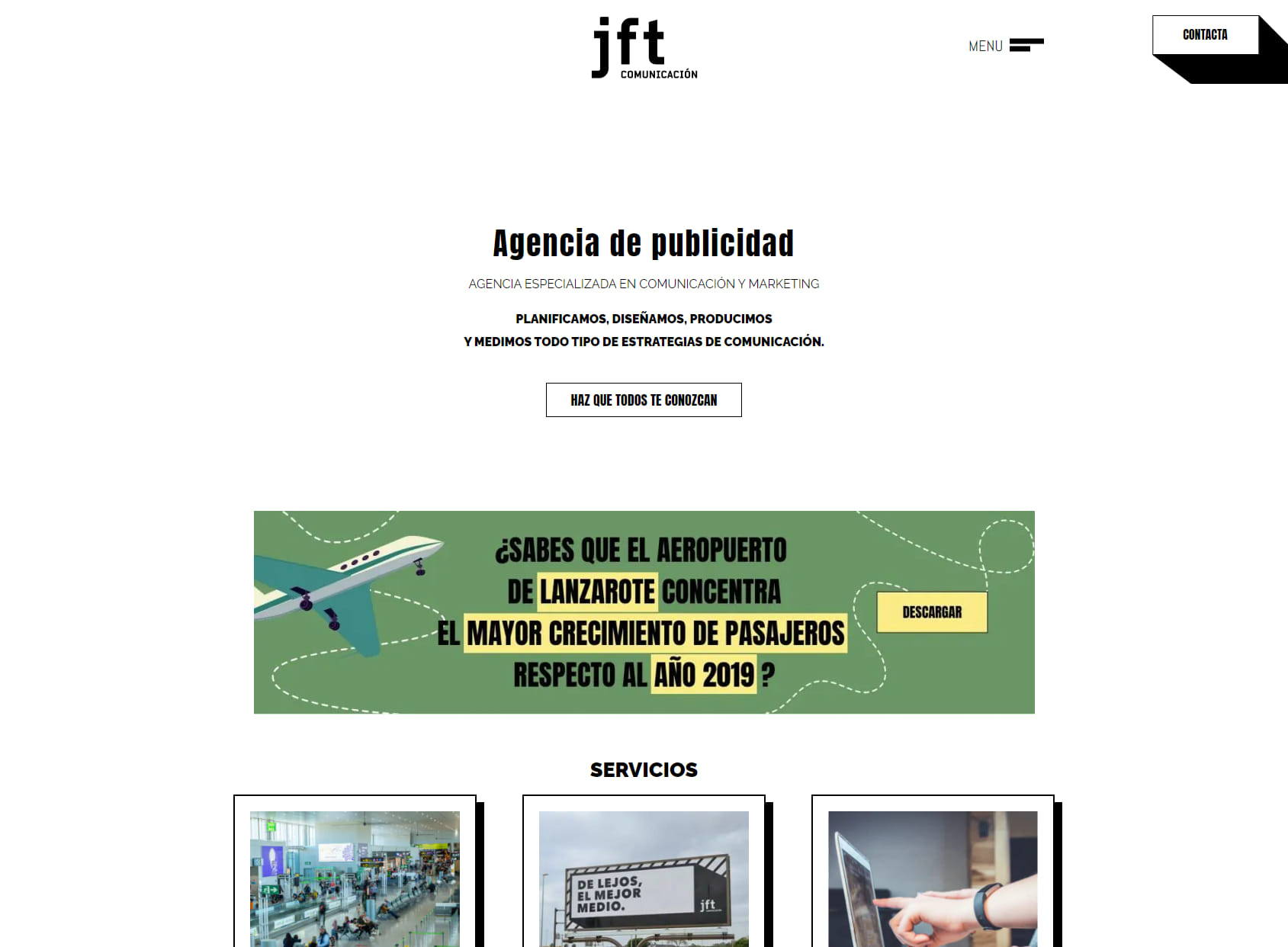 JFT Comunicación | Agencia de Publicidad | Santa Cruz de Tenerife