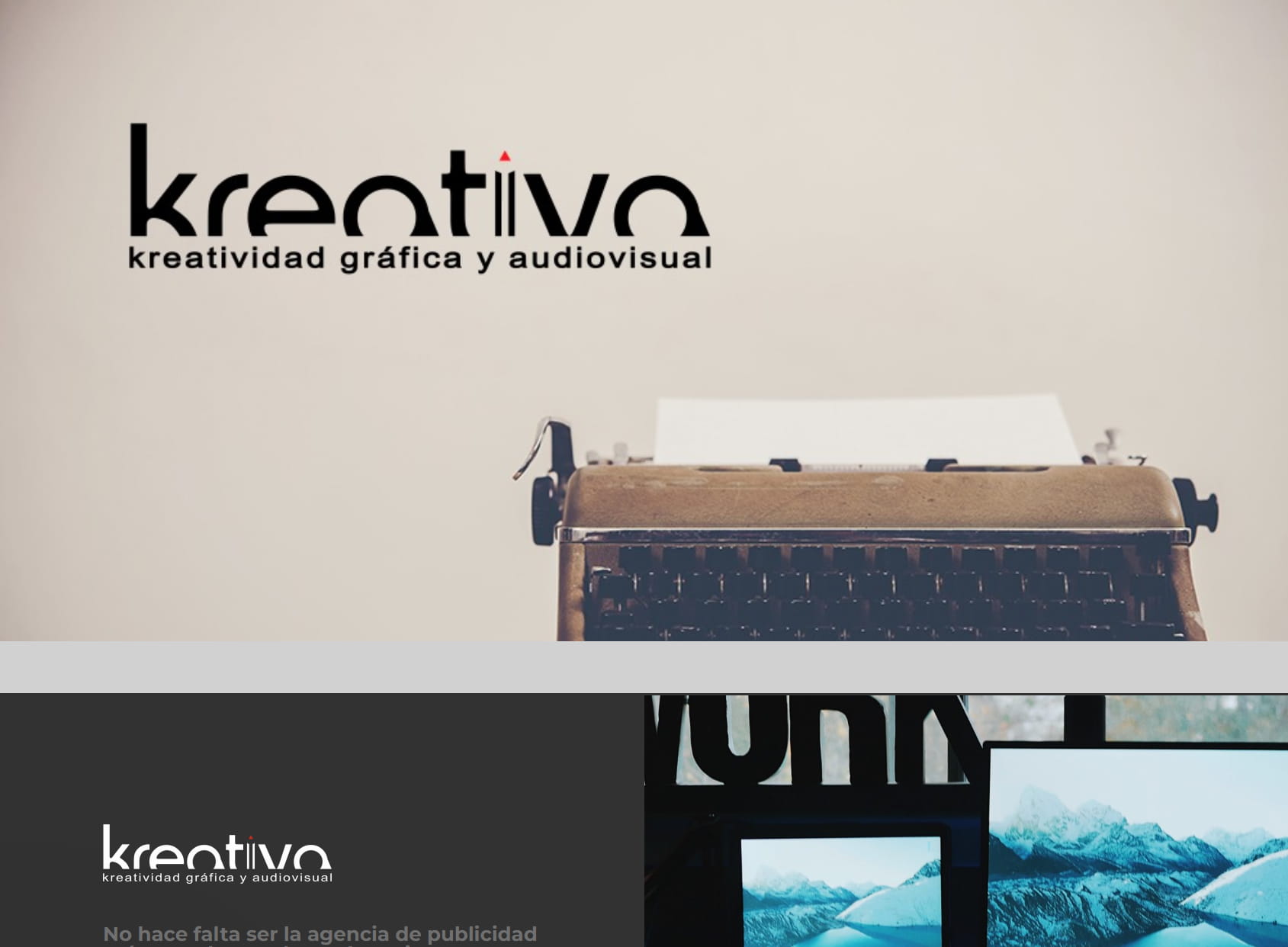 Kreativa | kreatividad gráfica y audiovisual