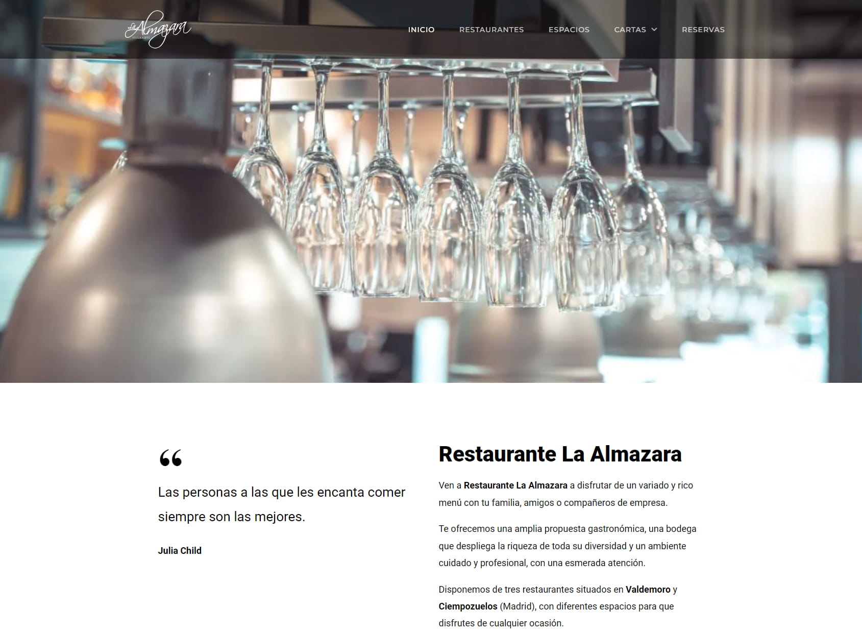 La Almazara Restaurante/ Rompecubas