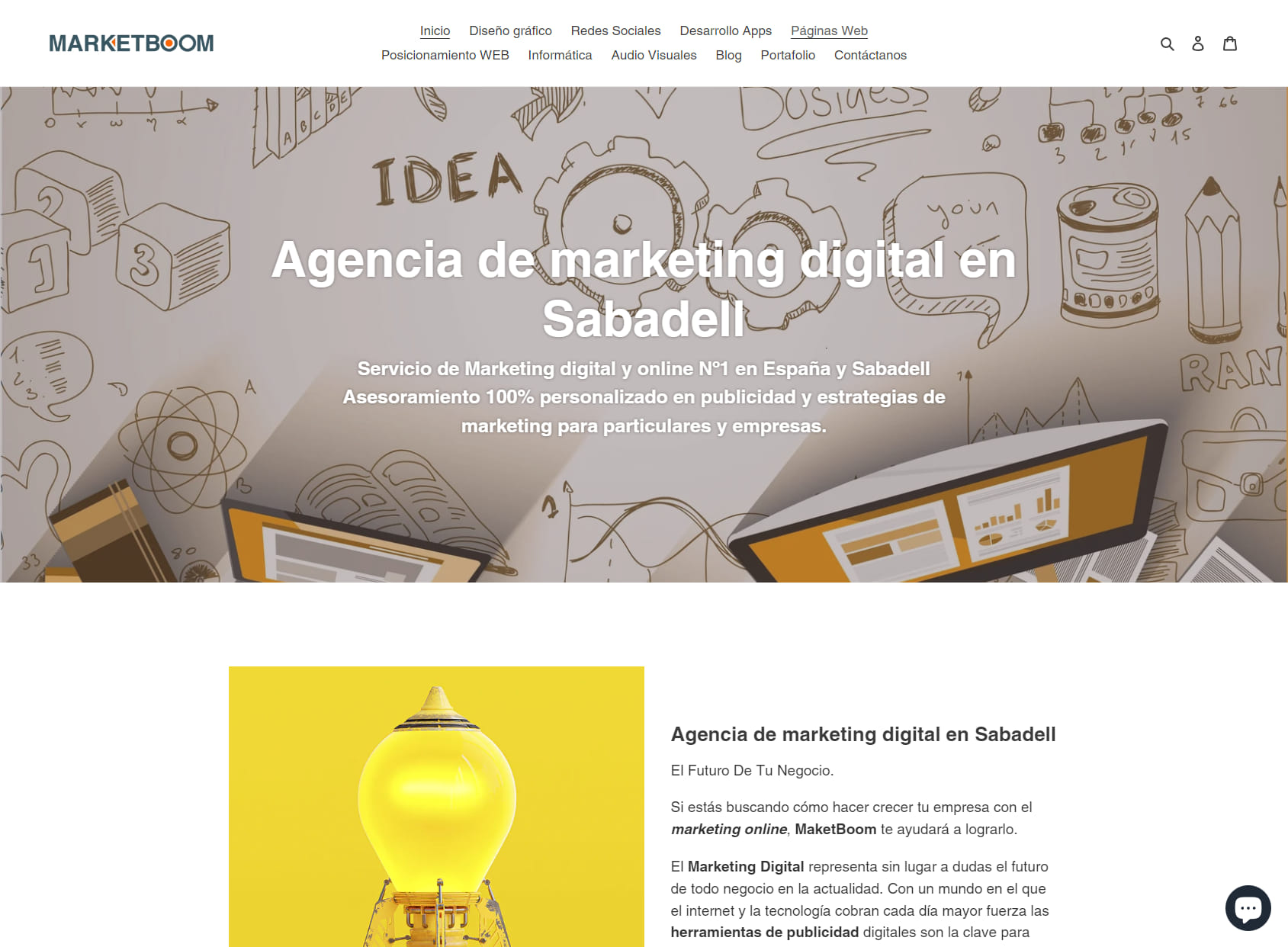 MARKETBOOM | Agencia De Marketing Digital Sabadell