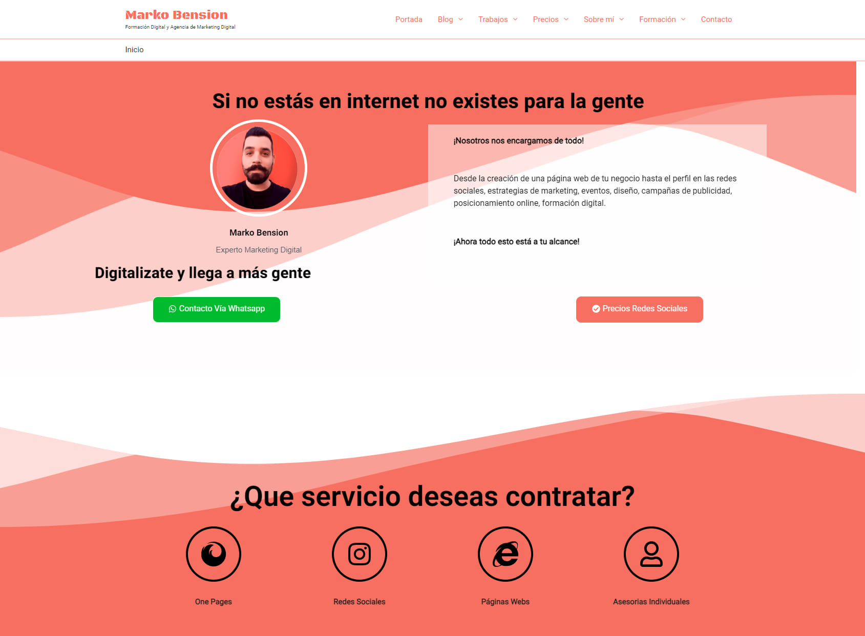 Marko Bensión - Agencia de Marketing