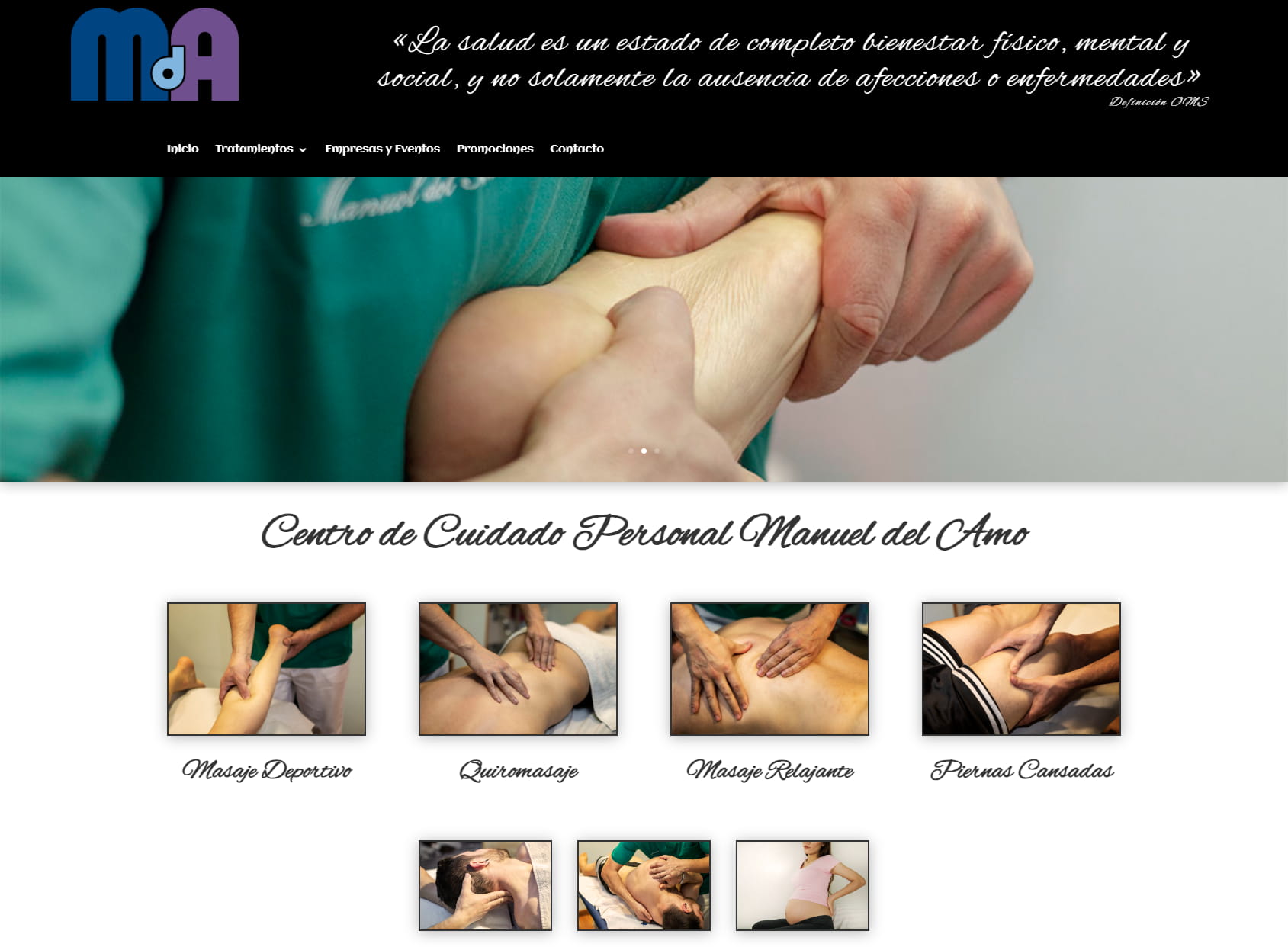 Osteopathy and massage Manuel del Amo