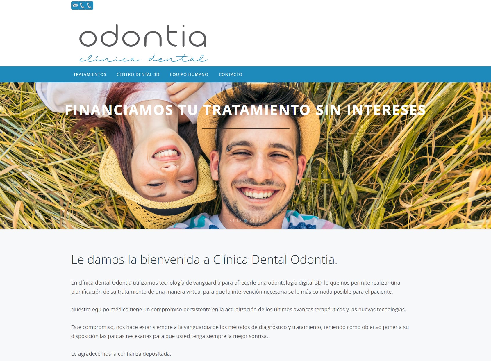 Odontia, clínica dental 3D