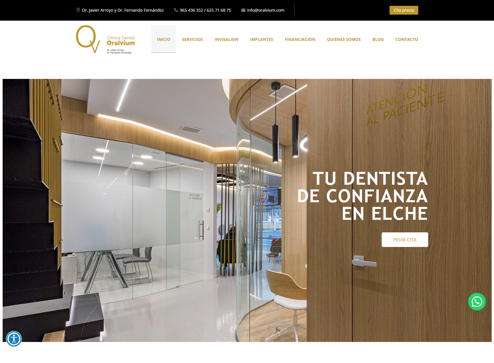 Clínica Dental Oralvium Drs. Javier Arroyo & Fernando Fernandez