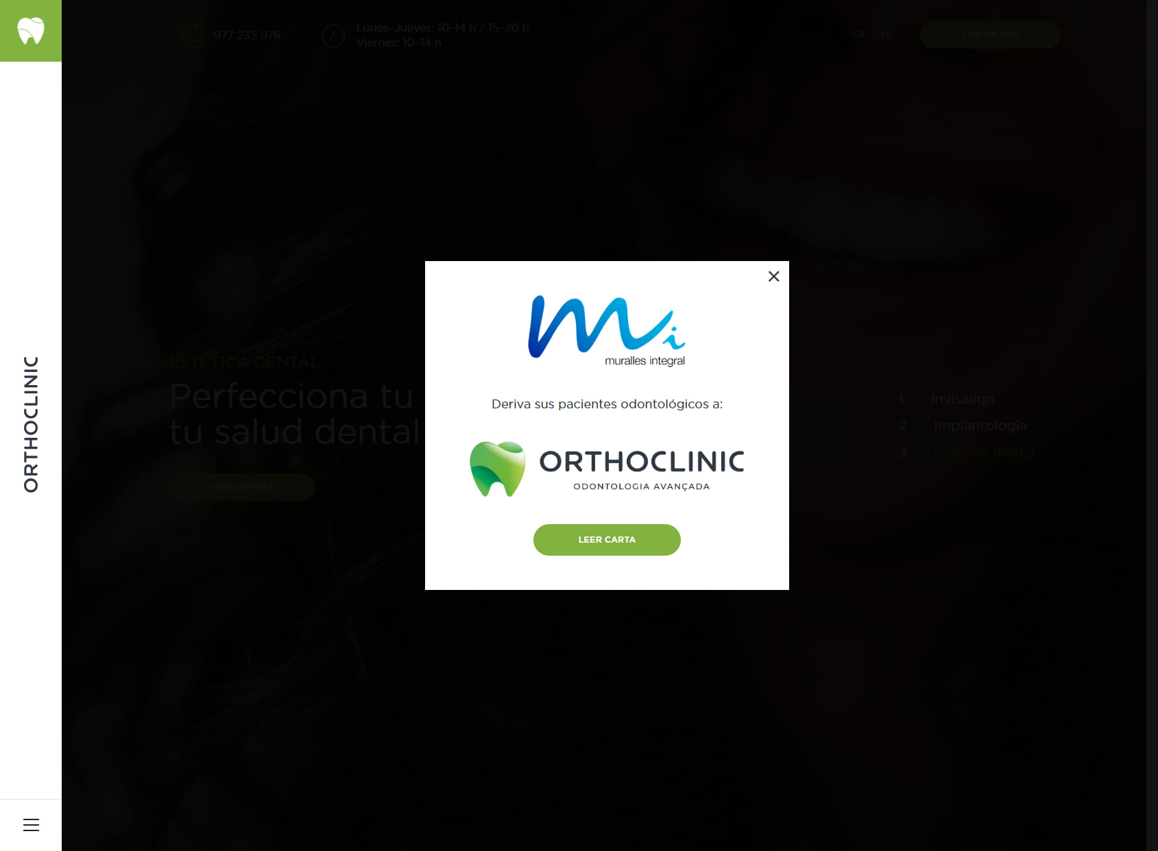 Clínica dental Tarragona ORTHOCLINIC