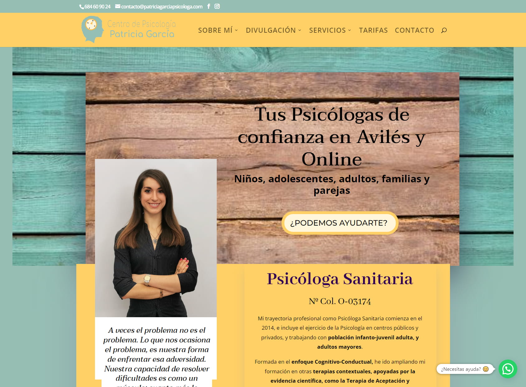 Centro de Psicología Patricia García - Psicólogas en Avilés y Online