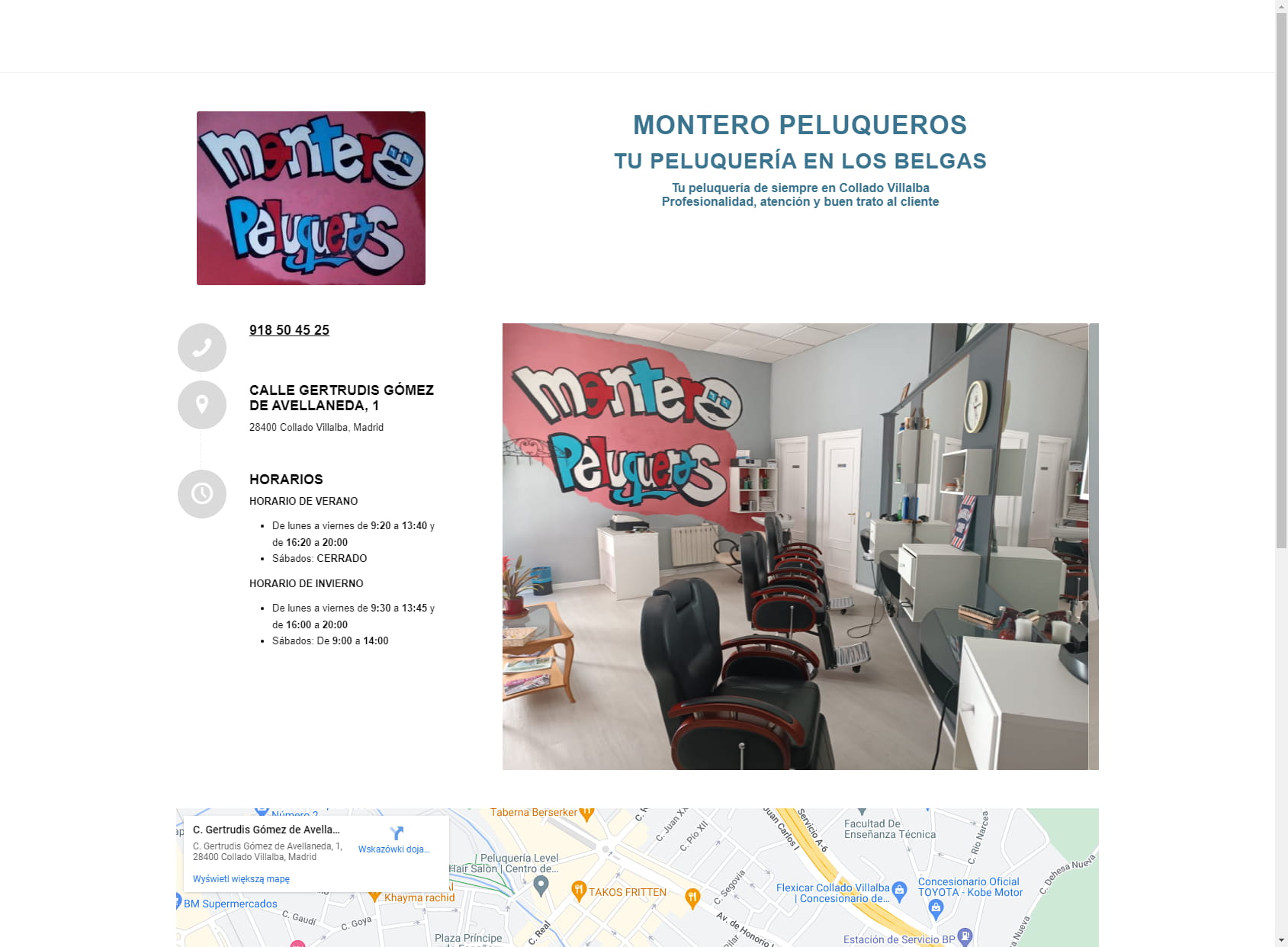 Montero Peluqueros - Los Belgas