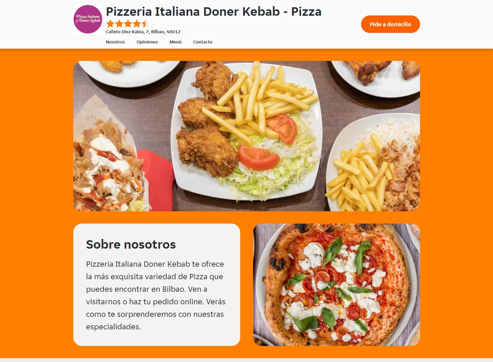 Pizzería Italiana y Doner Kebab