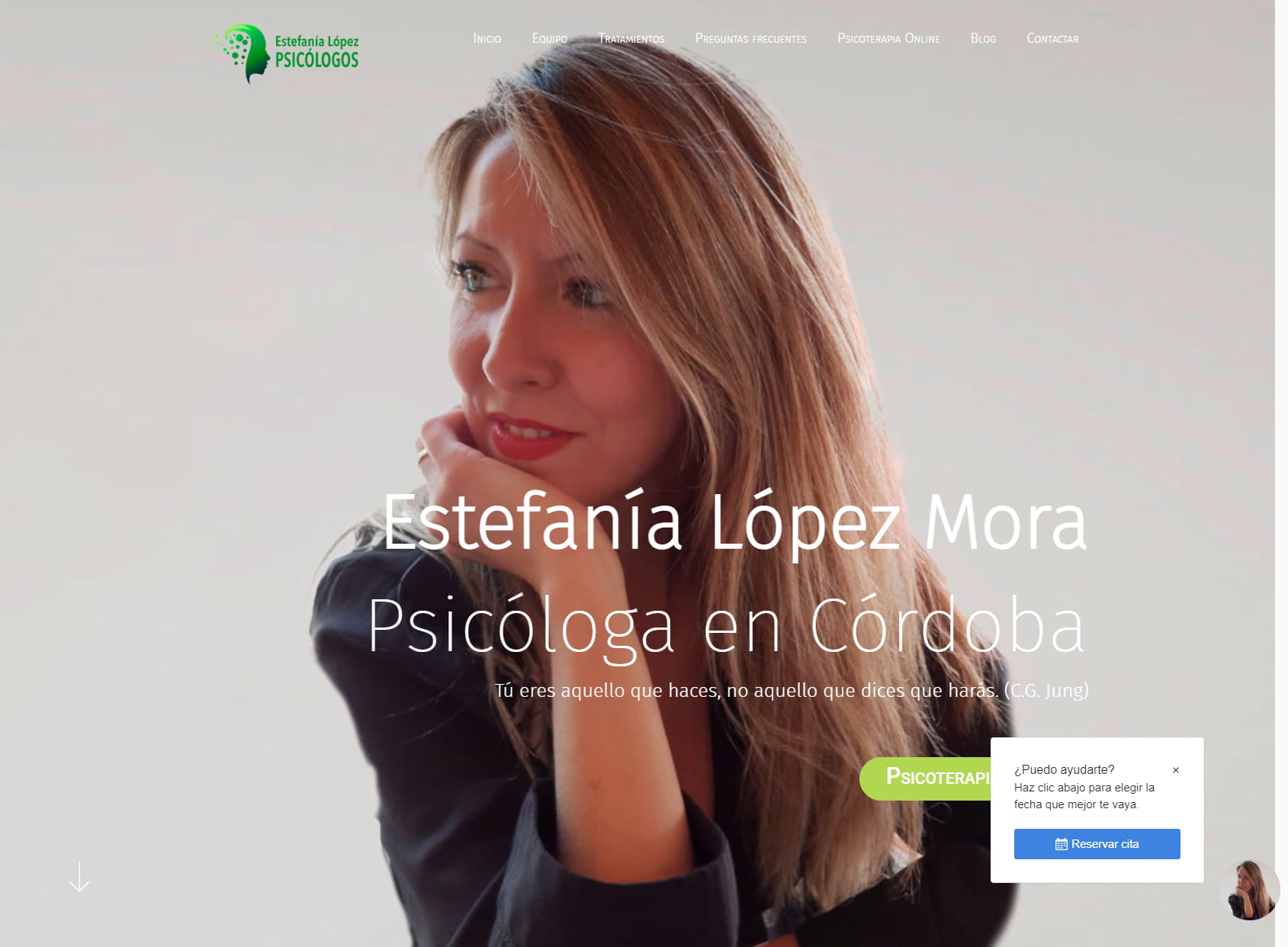 Estefanía López, Psicólogos