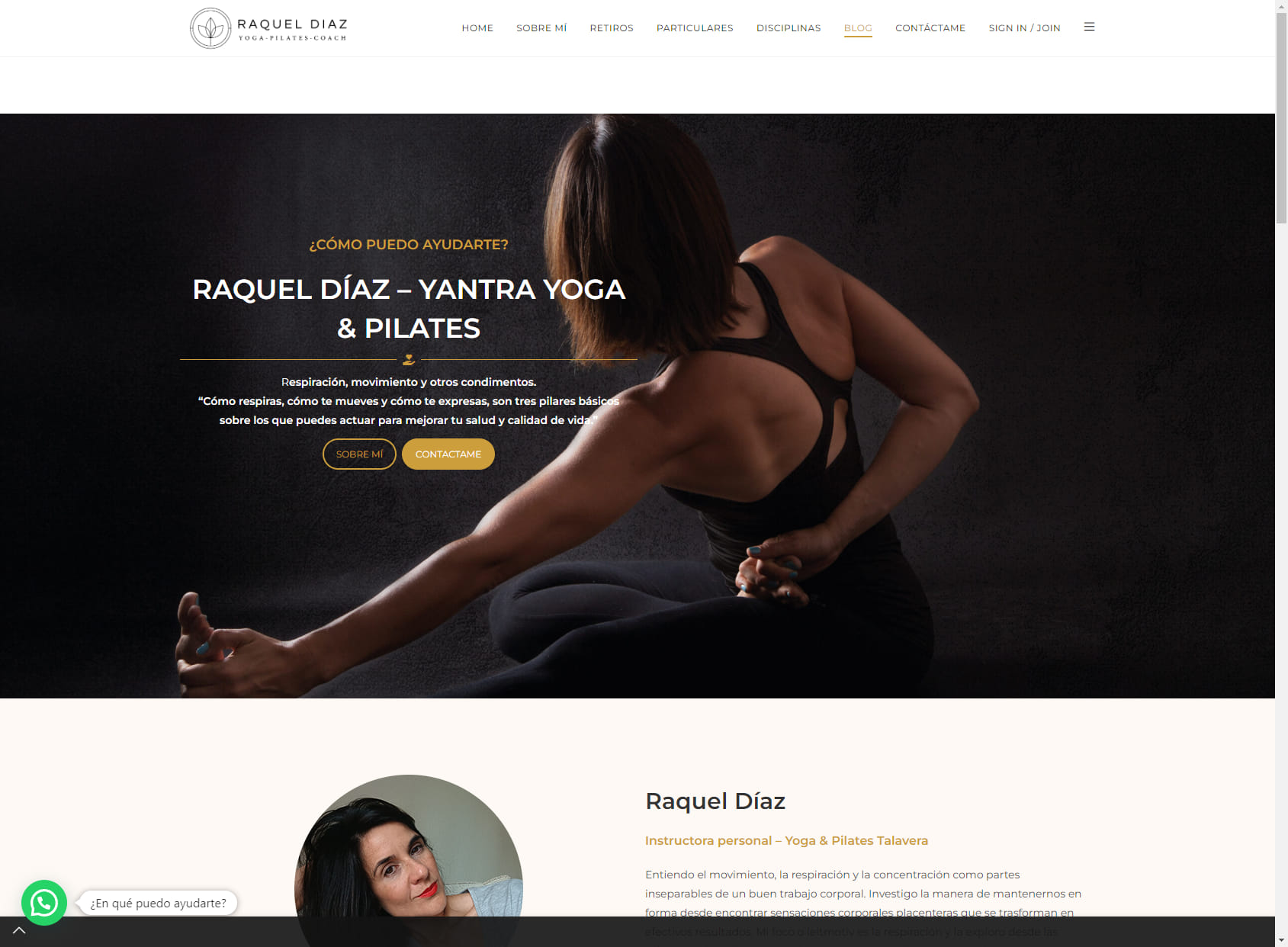 Yoga Pilates Talavera - Raquel Díaz