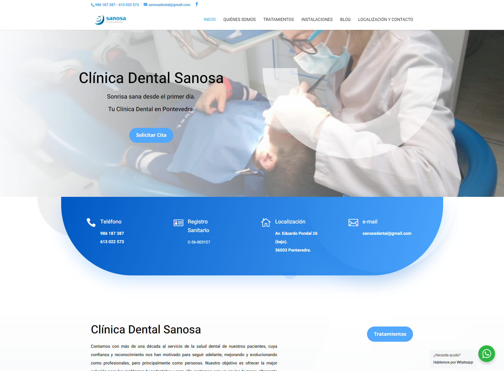 Clínica dental Sanosa