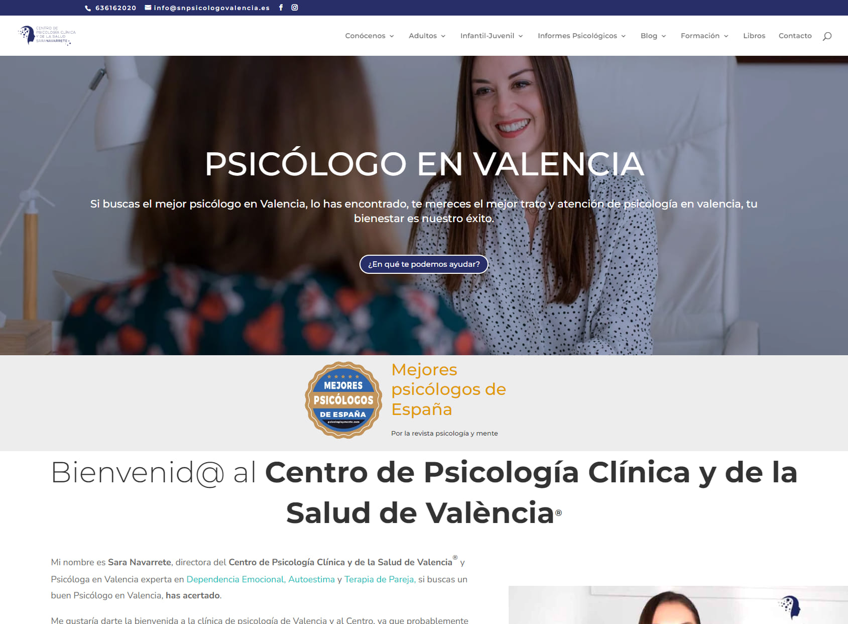 Centro Psicología Clínica y de la Salud Sara Navarrete