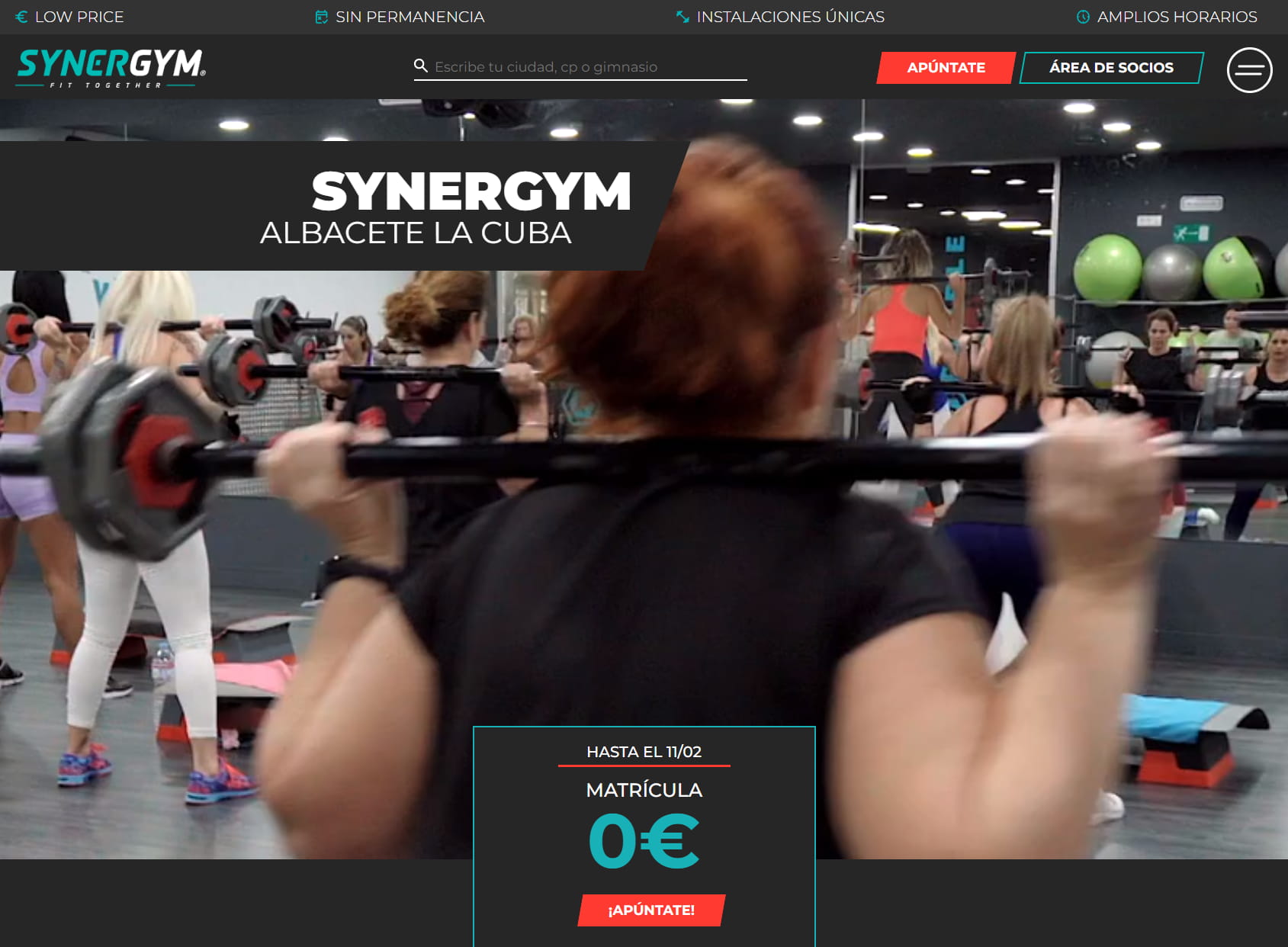 Synergym Albacete la Cuba