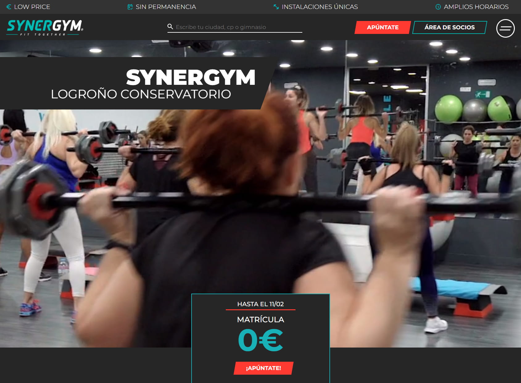 Synergym Logroño Conservatorio