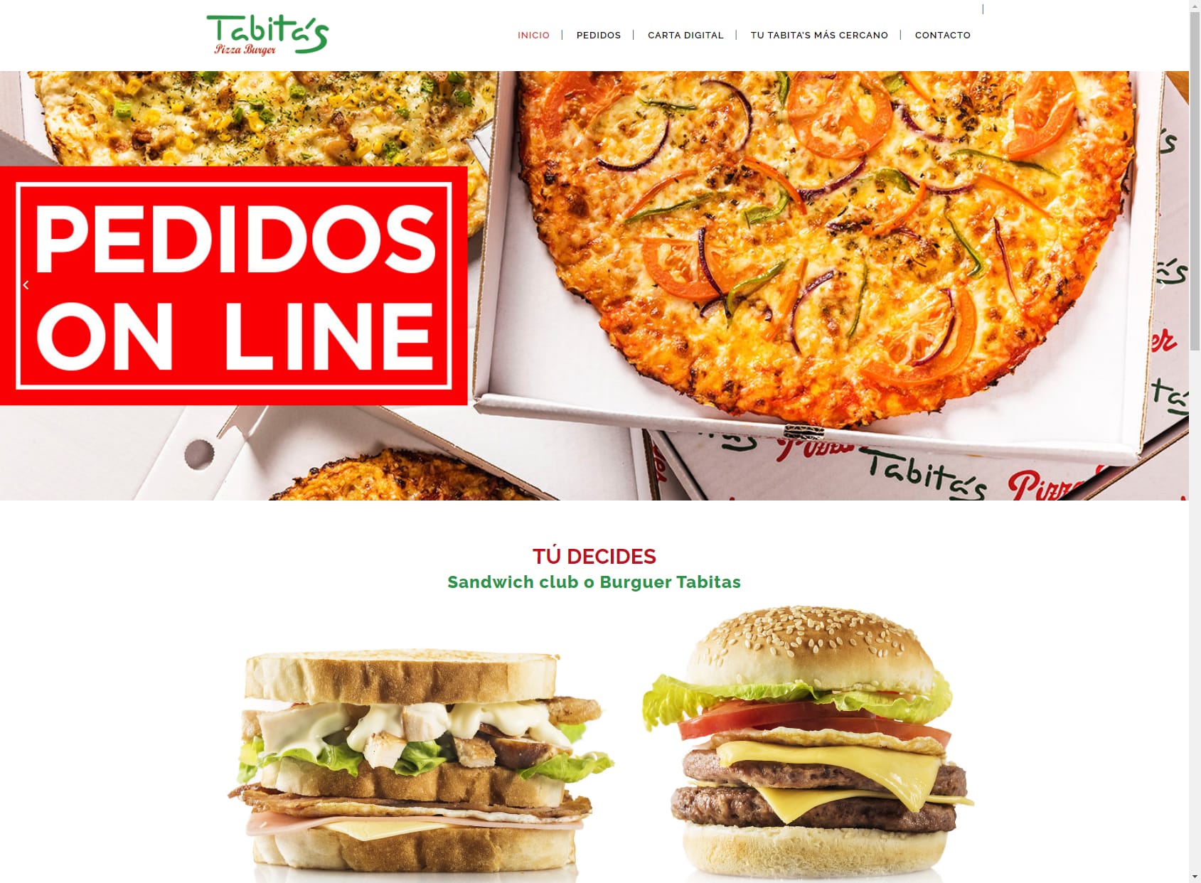 Tabita's Pizza Burger