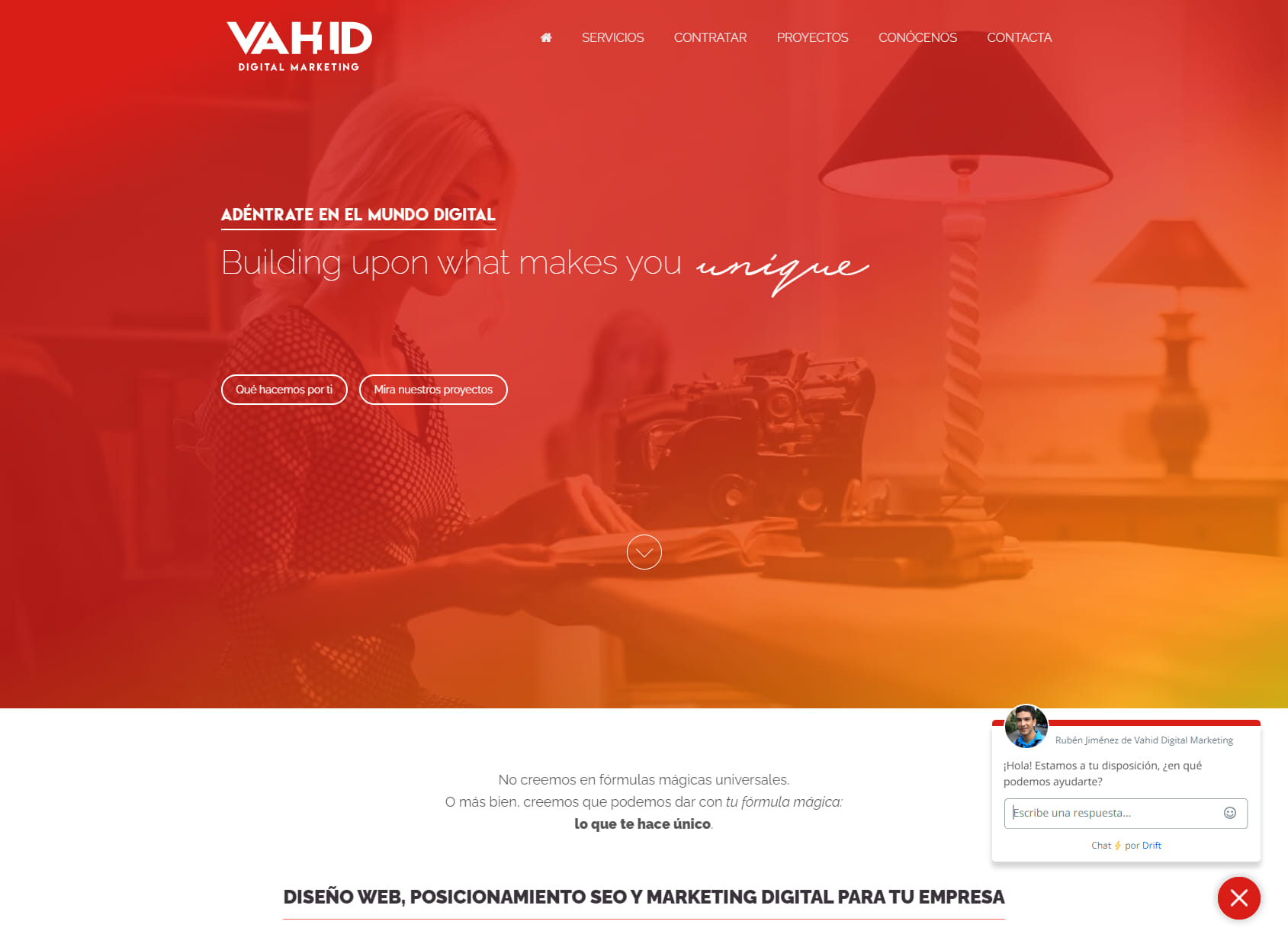 Vahid Digital Marketing: Diseño web, Posicionamiento SEO y Branding de Identidad corporativa