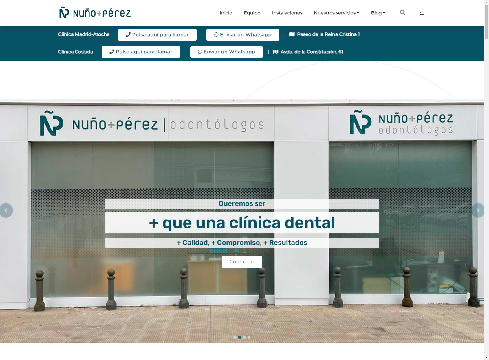 Nuño + Pérez Odontólogos | Coslada | Implantes dentales