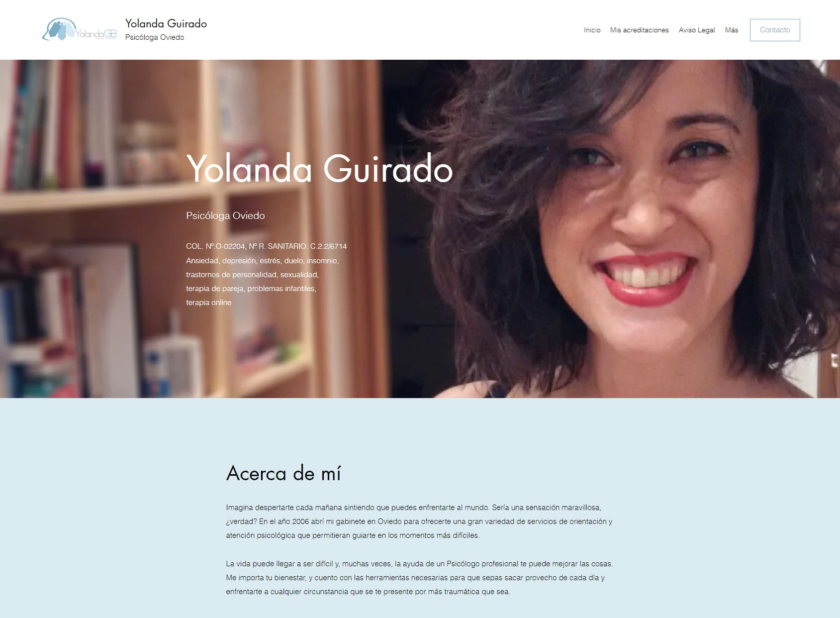 Yolanda Guirado | Psicóloga